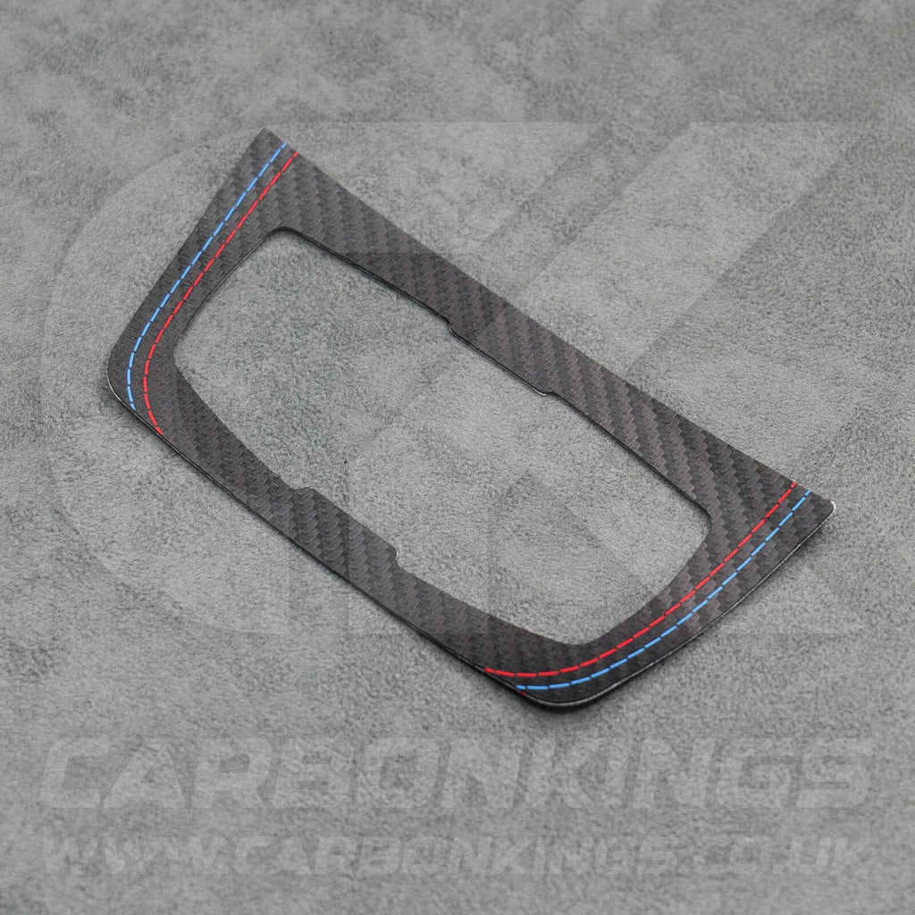 BMW Carbon Fibre Style Headlight Switch Trim F30 F34 F80 M3 F82 M4 M5 F87 M2