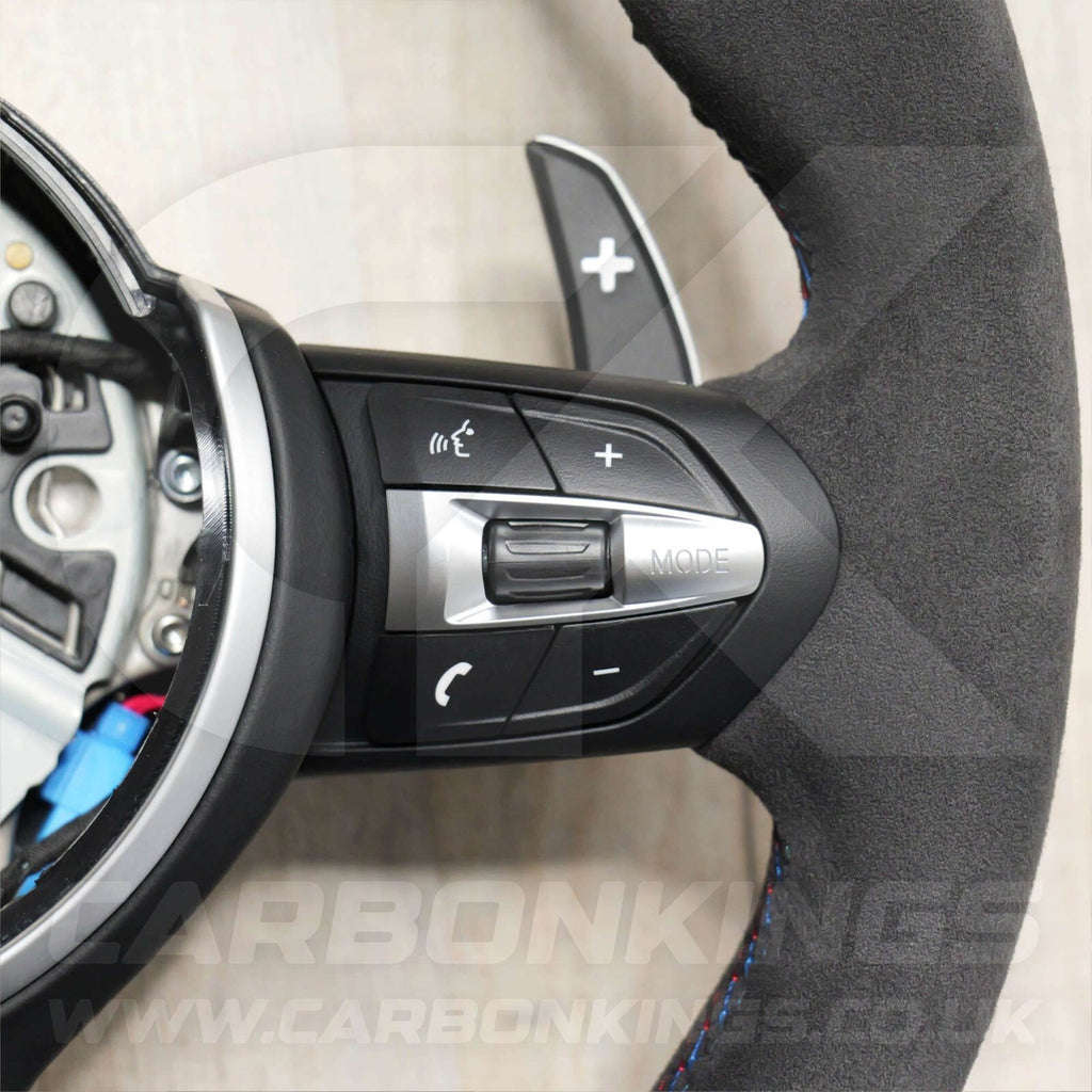 BMW Alcantara M Sport Red Steering Wheel 1 2 3 4 X1 X3 X4 X5 X6 M2 M3 M4 F80 +