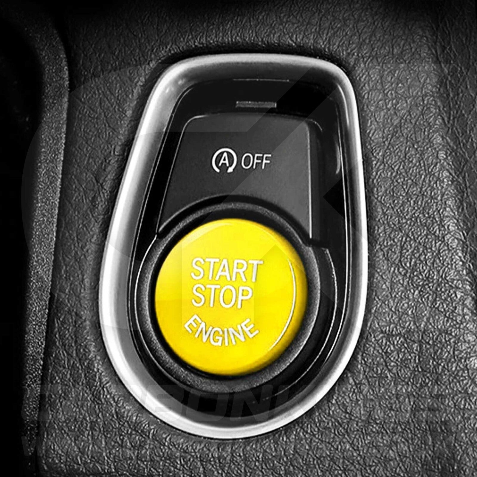BMW Yellow Start Stop Engine Button M2 M3 M4 M5 M6 M140i F20 F80 F82 F83 F85 F87