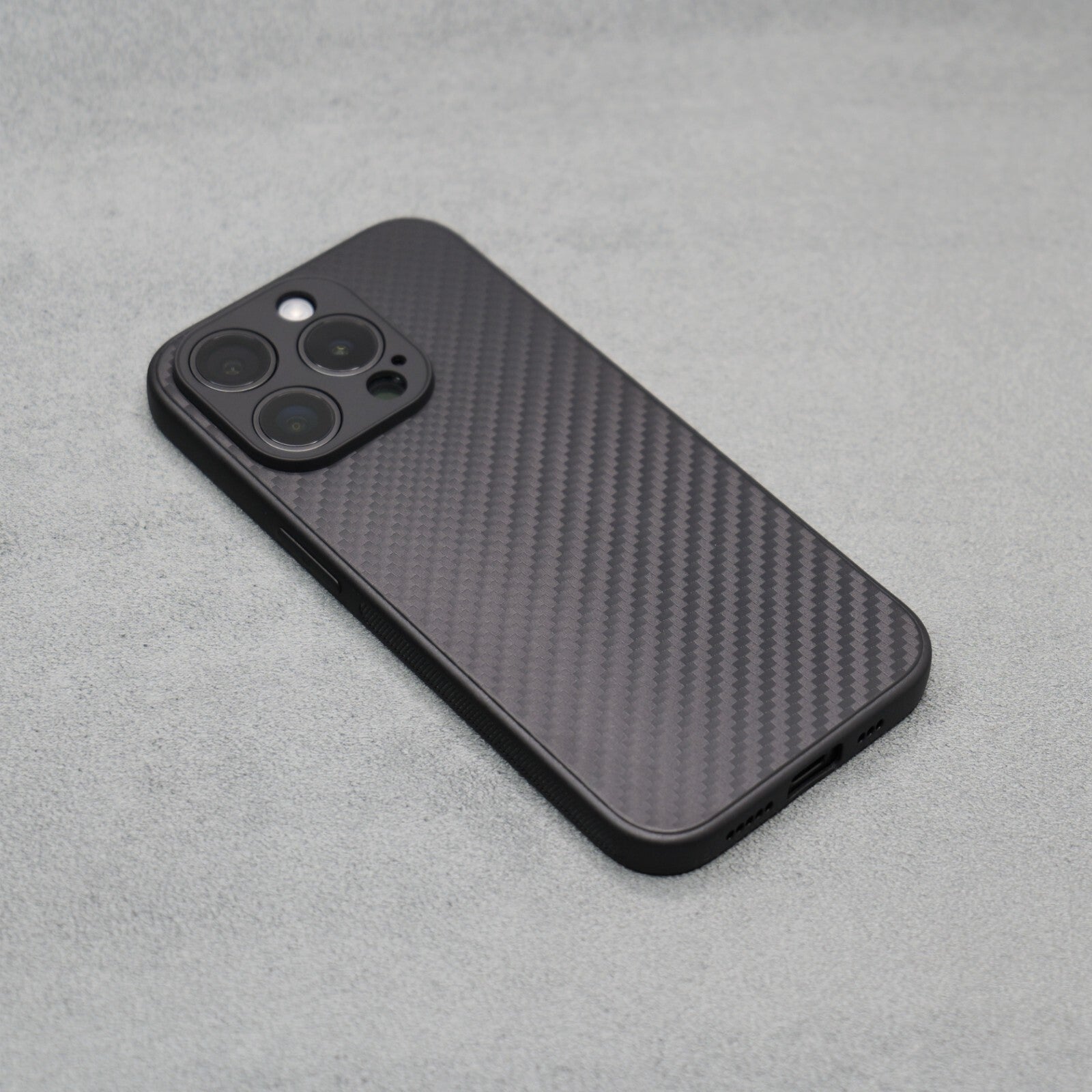 Carbon Fibre iPhone Case Apple Phone 11 12 13 14 15 16 Pro Max Plus Mini Thin
