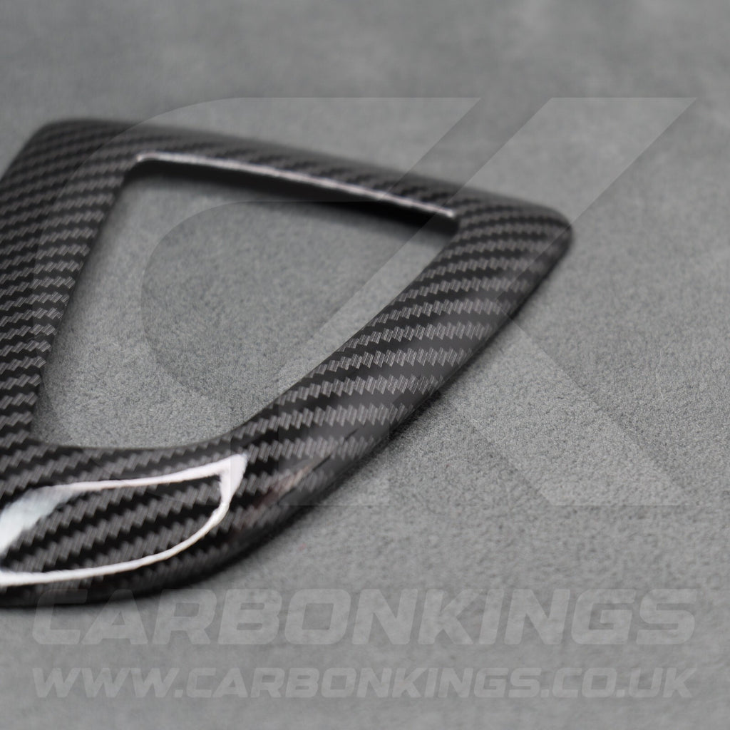 Carbon Fibre Style Gear Knob Surround BMW F20 F30 F34 M135i M140i M235i M240i
