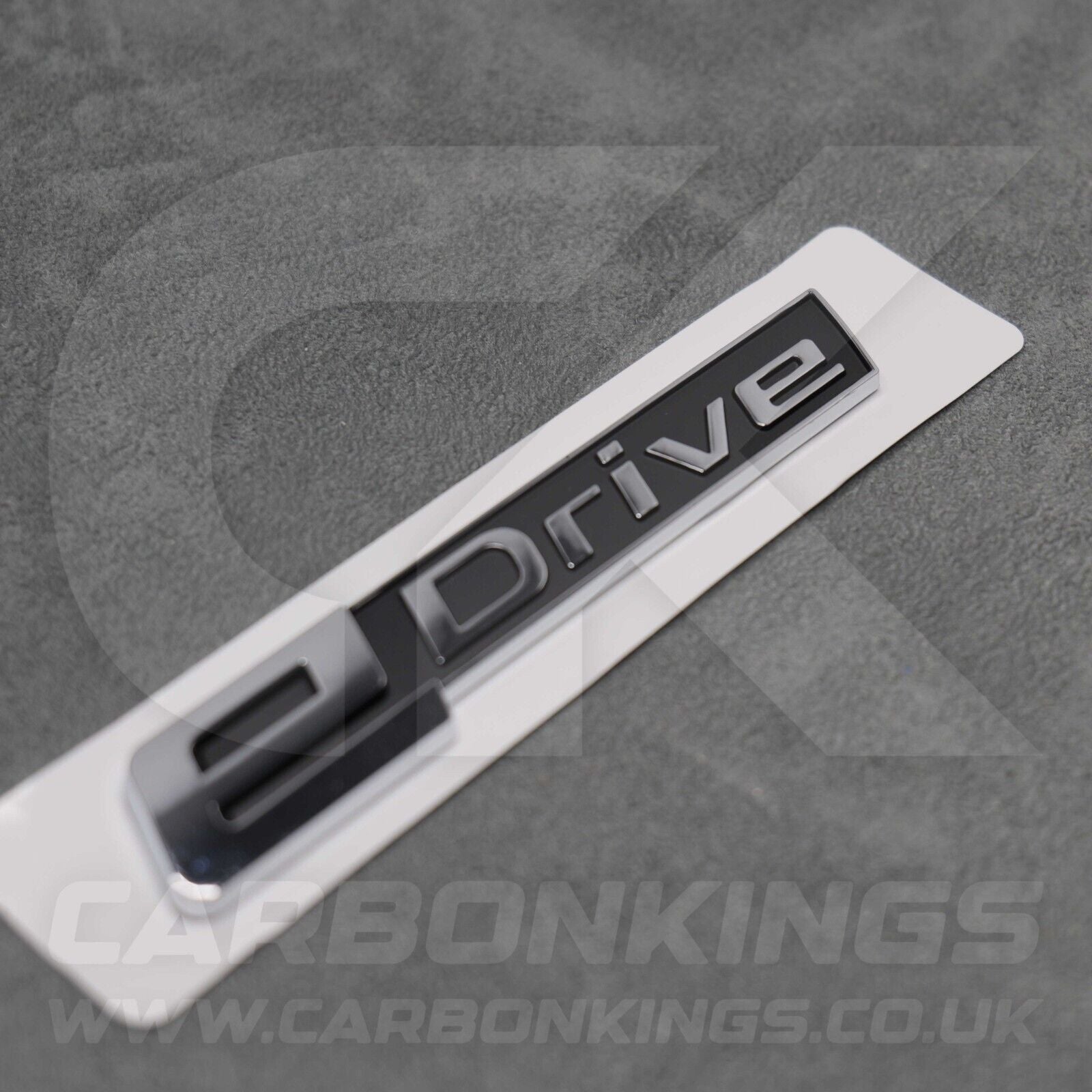 BMW Silver & Black eDrive Rear Emblem Boot Badge Logo BMW i3 i3s i8 iX Electric