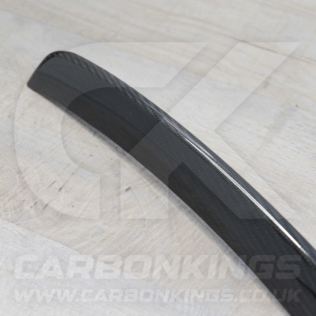 Alfa Romeo Giulia Quadrifoglio Real Carbon Fibre V Shield Grill Frame Cover Trim
