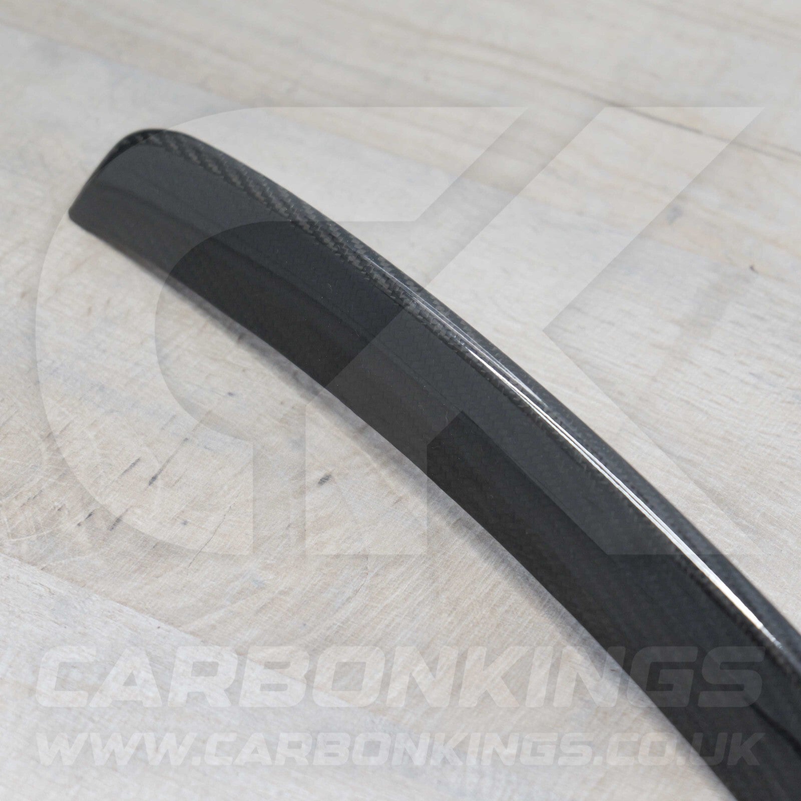 Alfa Romeo Giulia Quadrifoglio Real Carbon Fibre V Shield Grill Frame Cover Trim