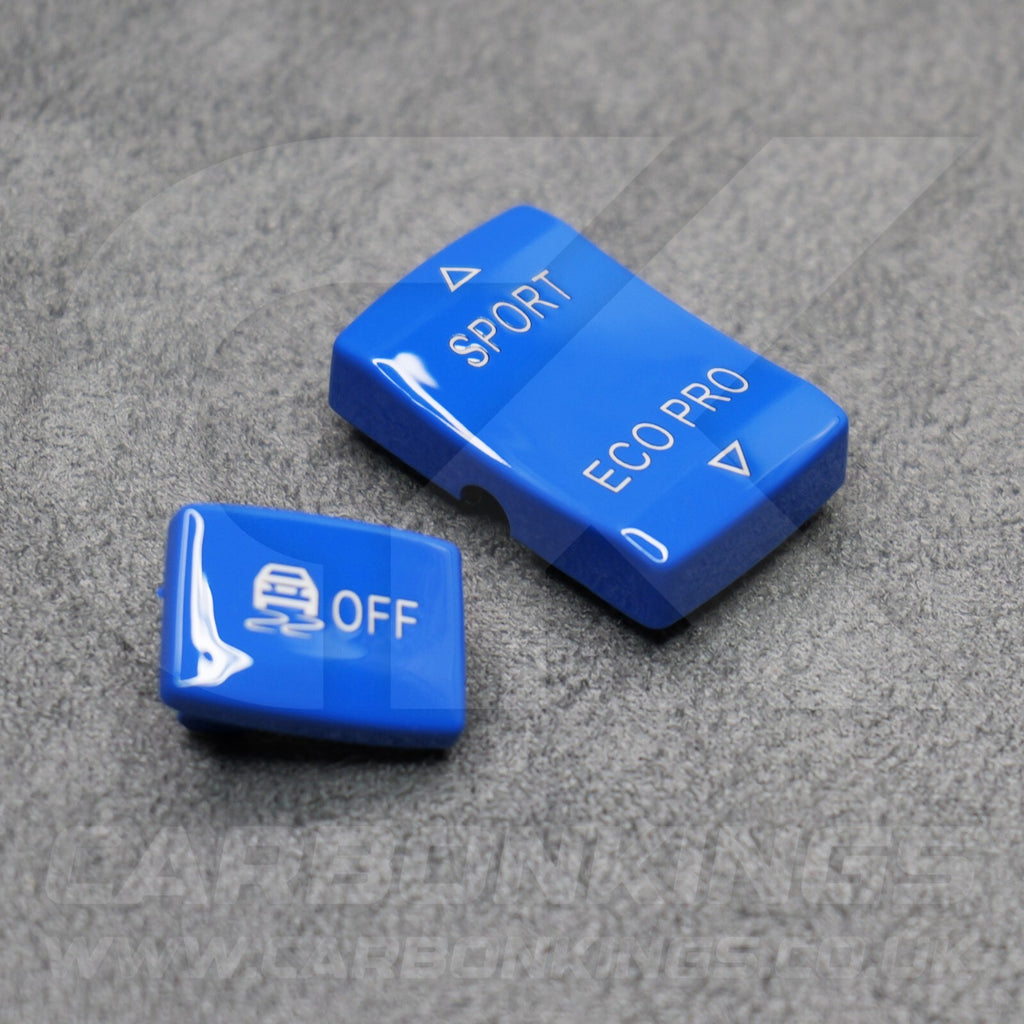 BMW Blue Sport Eco Pro DSC Centre Console Buttons F20 F21 F22 F30 F32 F33 F36
