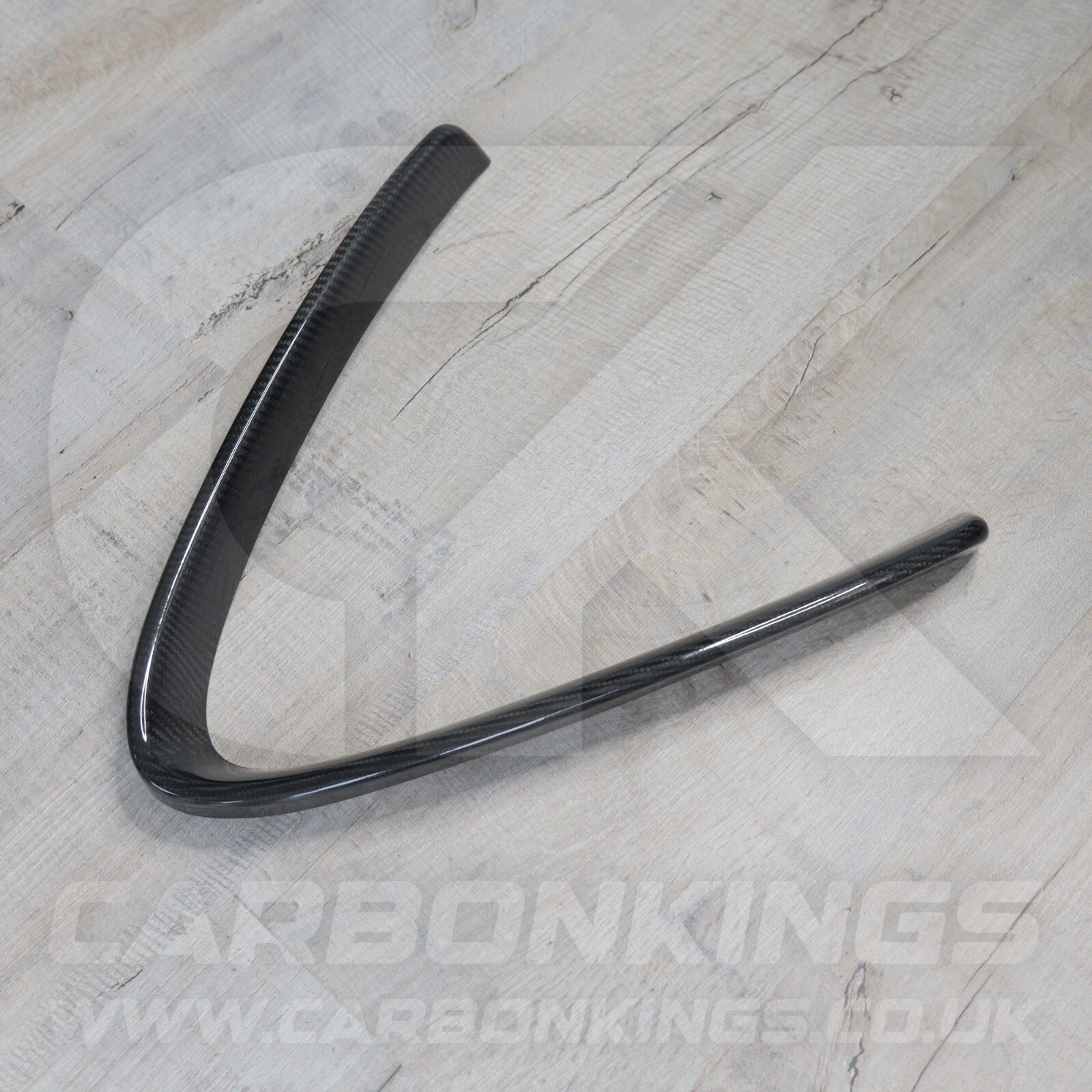 Alfa Romeo Giulia Quadrifoglio Real Carbon Fibre V Shield Grill Frame Cover Trim