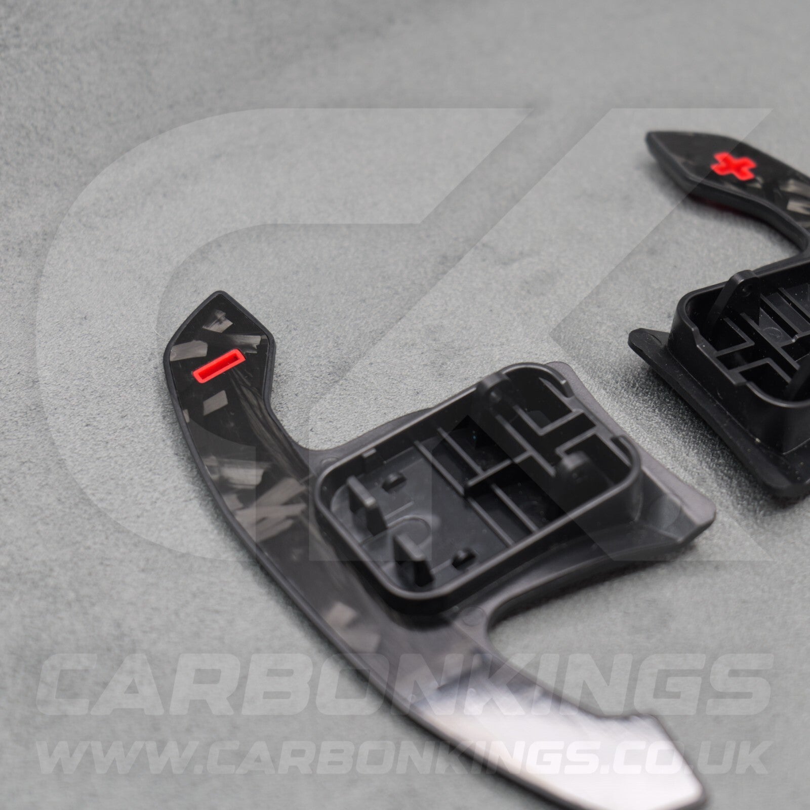 BMW Genuine Forged Carbon Fibre & Red Gear Shifter Paddles F80 M3 F82 F83 M4 M2