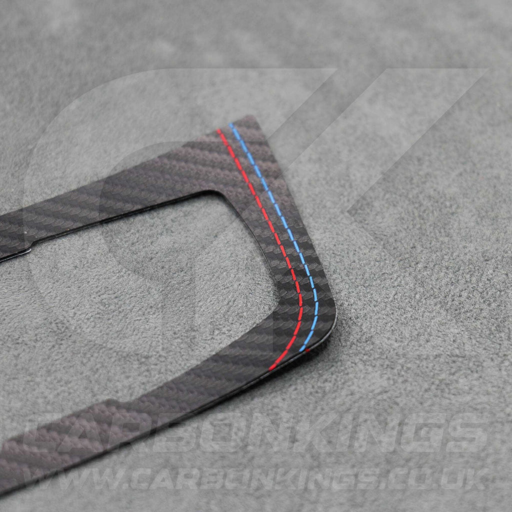BMW Carbon Fibre Style Headlight Switch Trim F30 F34 F80 M3 F82 M4 M5 F87 M2
