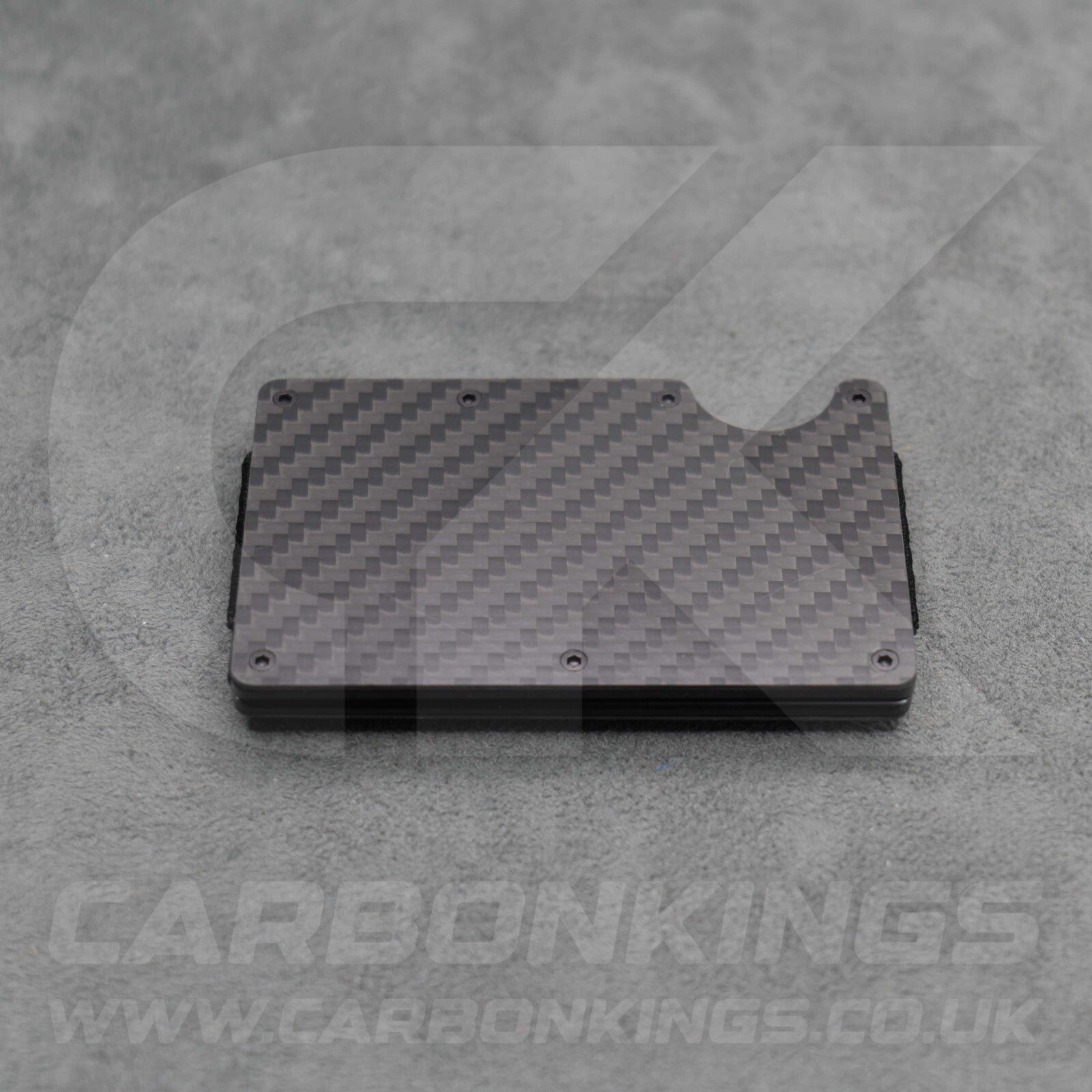 Genuine Carbon Fibre RFID Blocking Credit Debit Bank Card Holder Money Wallet