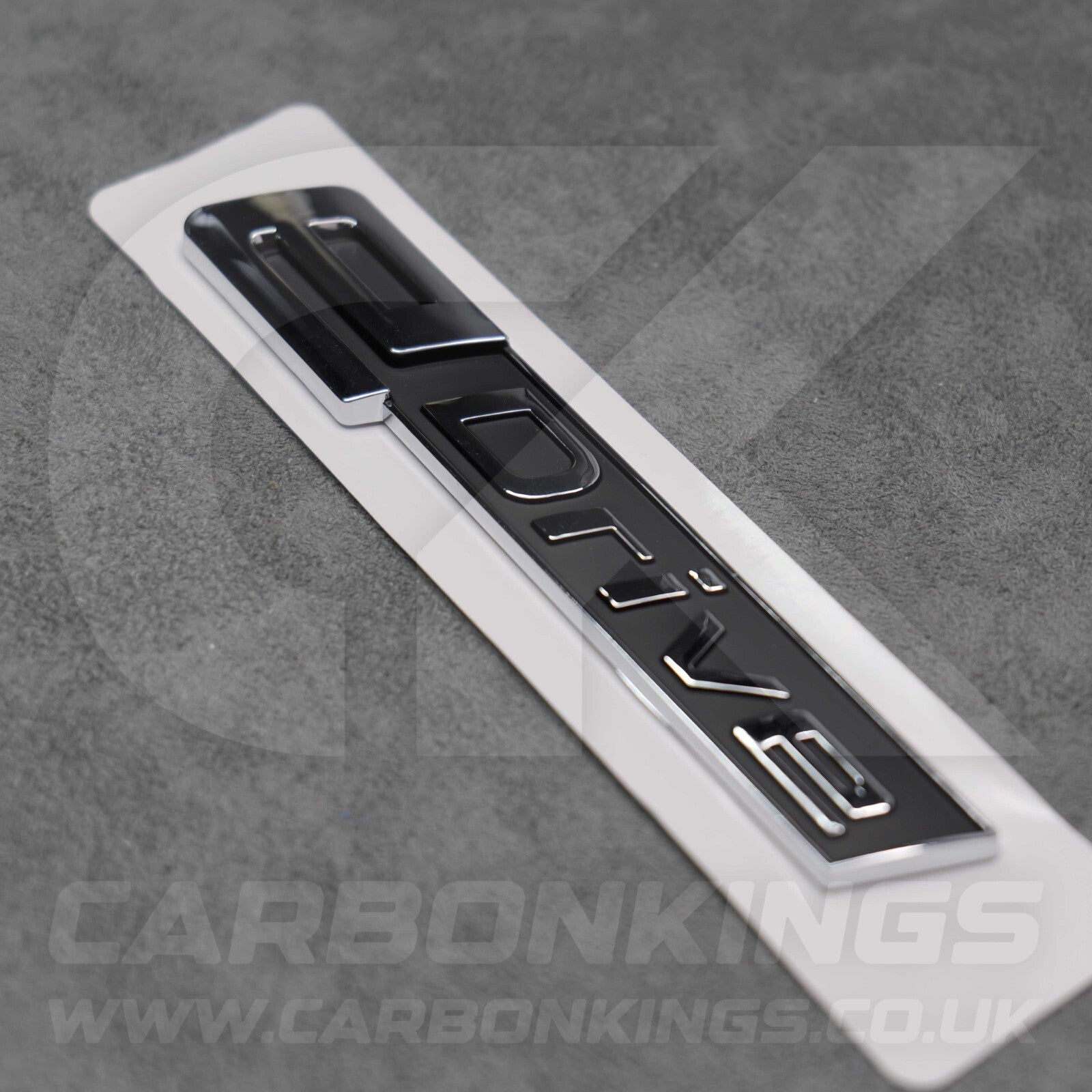 BMW Silver & Black eDrive Rear Emblem Boot Badge Logo BMW i3 i3s i8 iX Electric