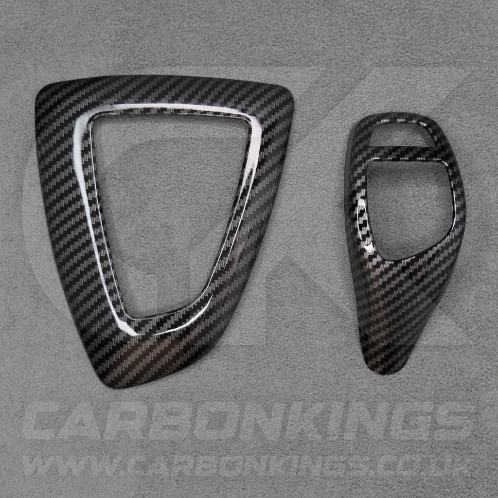 Carbon Fibre Style Gear Knob & Surround Trims  BMW F20 F30 F34 M135i M140i M235i