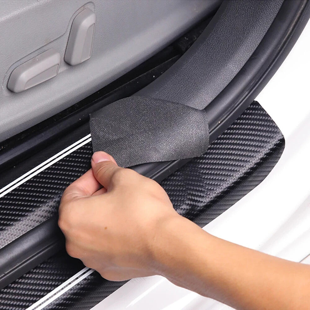 Mini JCW Carbon Fibre Anti Scratch Door Sill Protector Set John Cooper Works R56