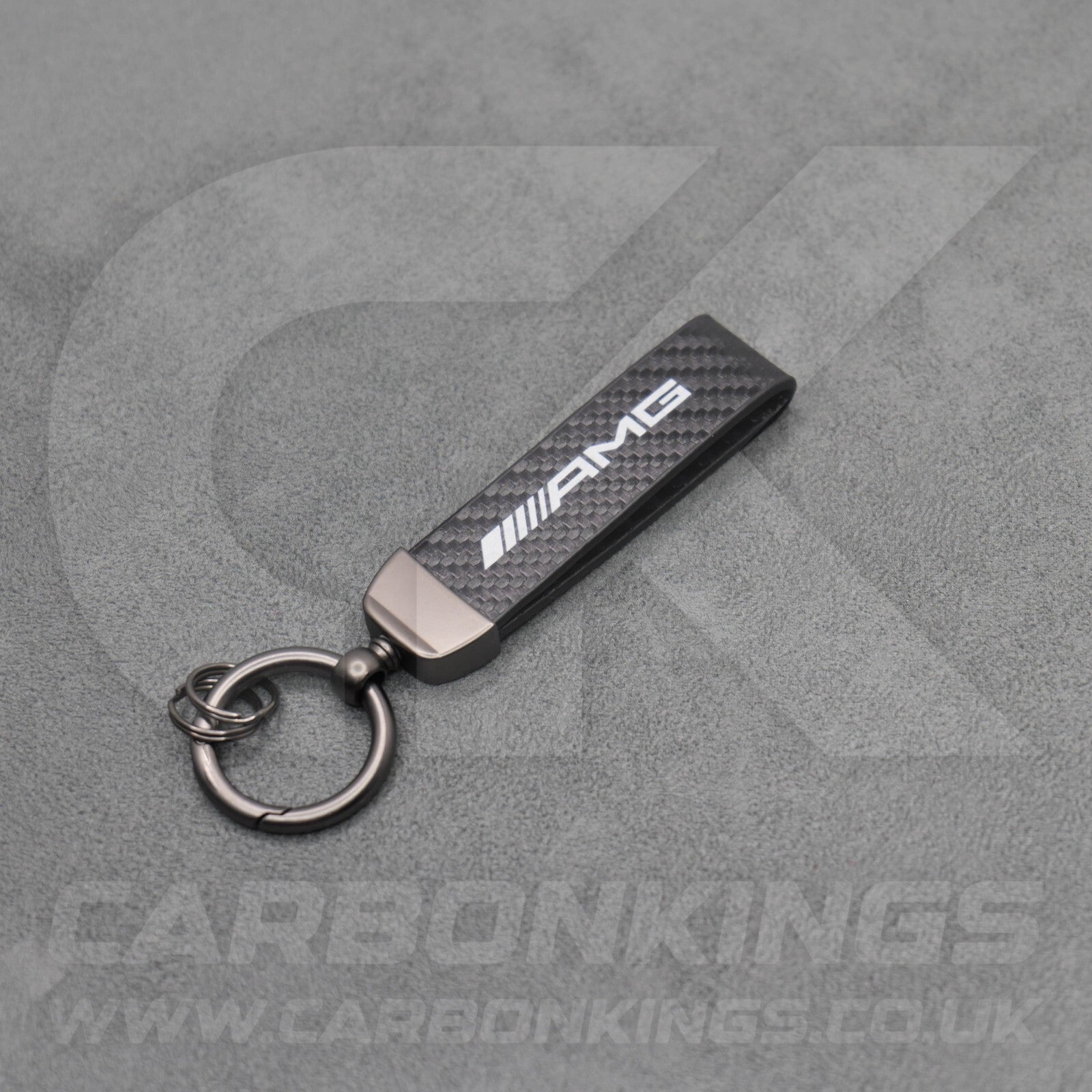 Mercedes AMG Carbon Fibre Key Ring Chain Premium Durable C63 C43 A45 E63 S63 A35