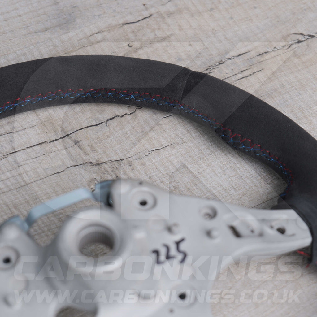 BMW Full Alcantara M Sport Suede Steering Wheel 3 4 X1 X3 X4 X5 X6 M2 M3 M4 F80