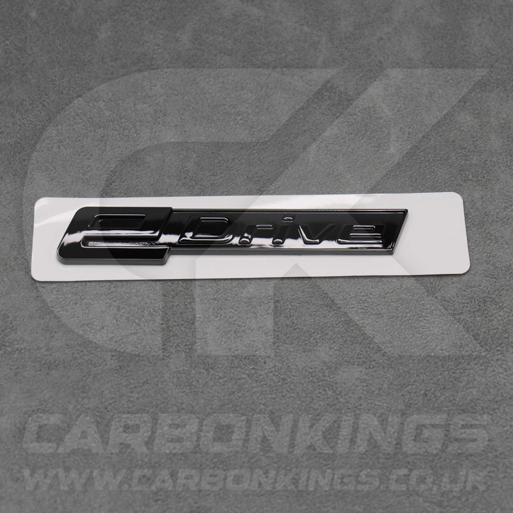 BMW Gloss Black eDrive Rear Emblem Badge Logo BMW i3 i3s i8 iX Electric