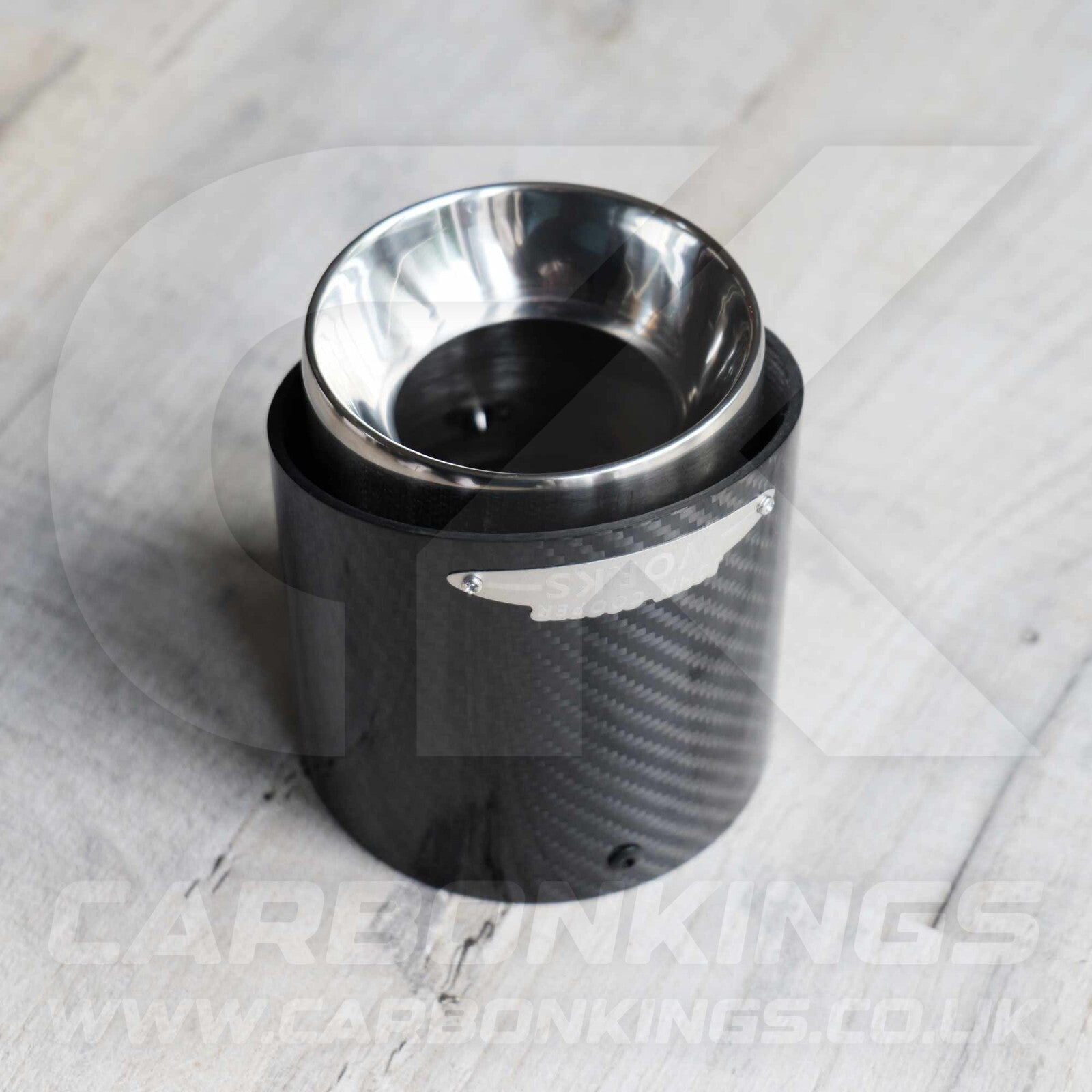 85mm Mini JCW Carbon Fibre Exhaust Tip F54 F55 F56 F57 F60 R55 R59 Cooper S SD