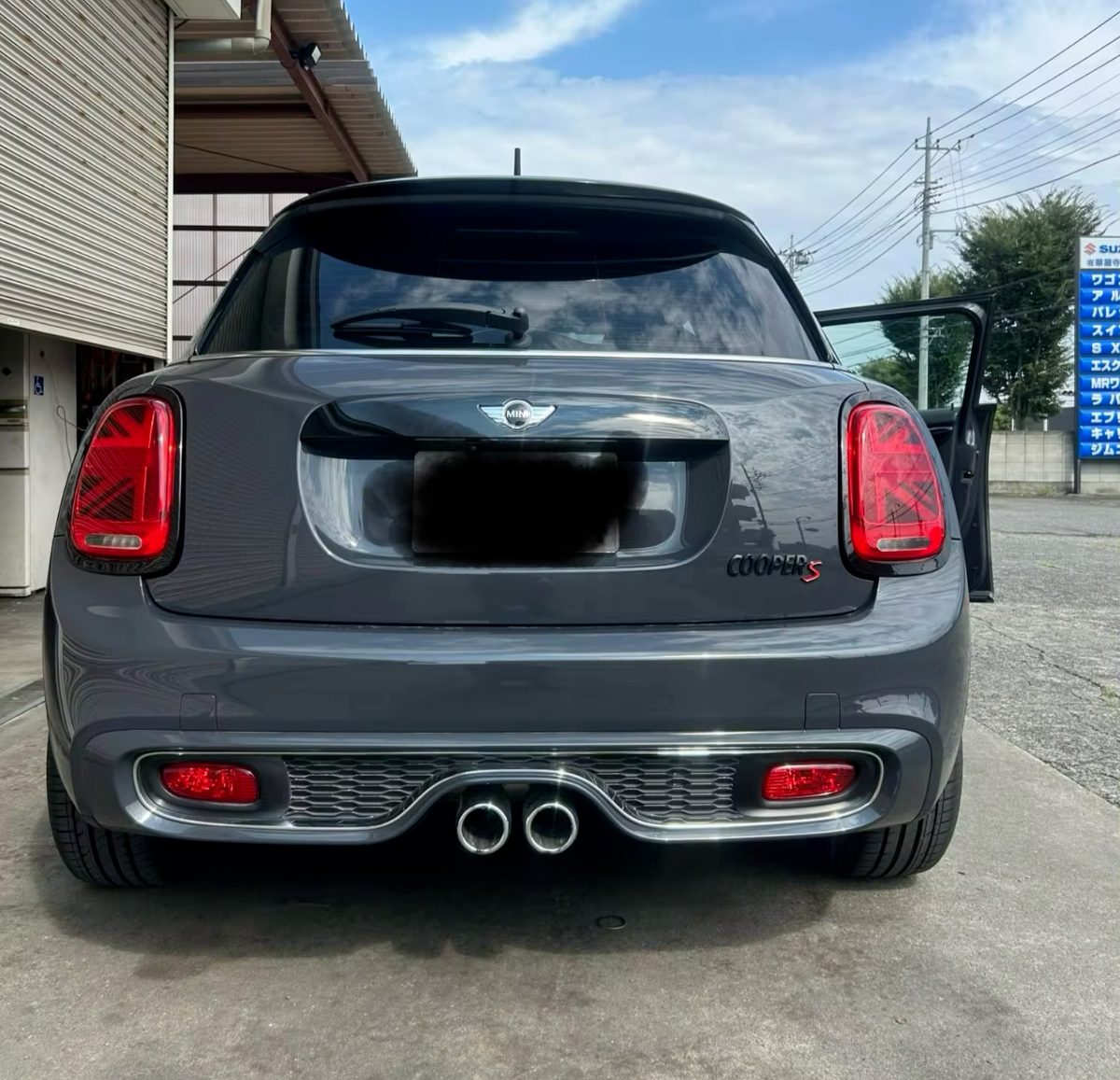 Matte Black Mini Cooper S Boot Badge Letters R53 R56 F56 R55 R52 R57 R58 R59 R60