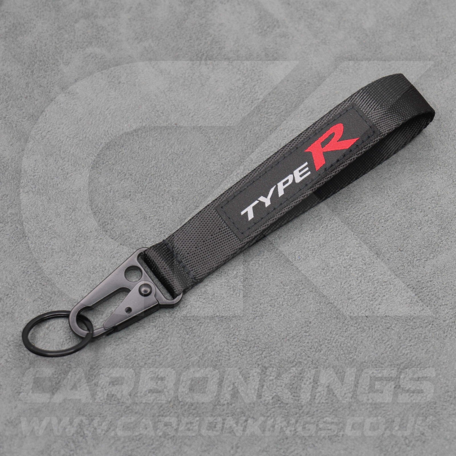Honda Civic Type R Embroidered Nylon Car Key Ring Chain Premium EP3 FK2 FK8 FL5