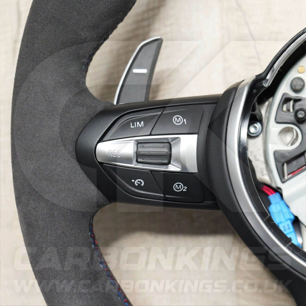 BMW Alcantara M Sport Red Steering Wheel 1 2 3 4 X1 X3 X4 X5 X6 M2 M3 M4 F80 +