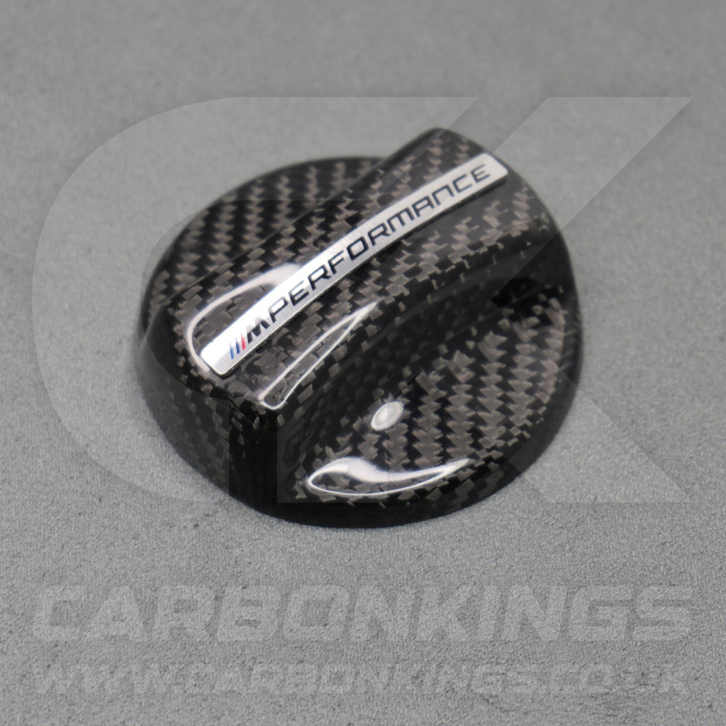 BMW Genuine Carbon Fibre M Performance Fuel Cap Filler Cover 1 2 3 4 5 6 Series