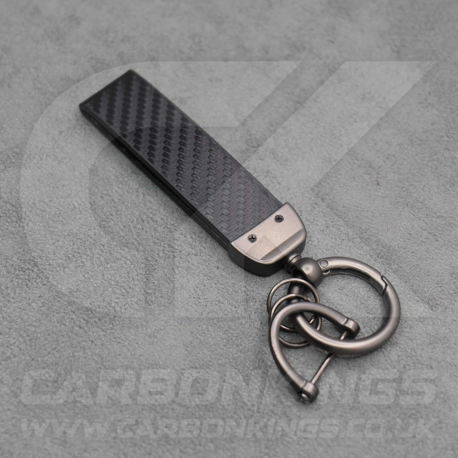 Mini JCW Carbon Fibre Key Ring Chain John Cooper Works Premium & Durable