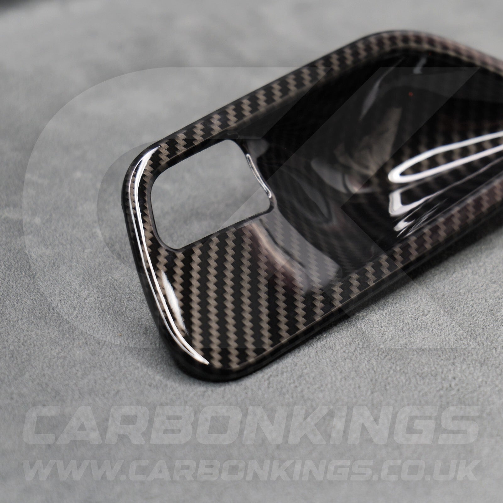 Carbon Fibre Style Interior Door Handle Trims BMW F80 M3 F82 M4 F83 F30 F32 3 4