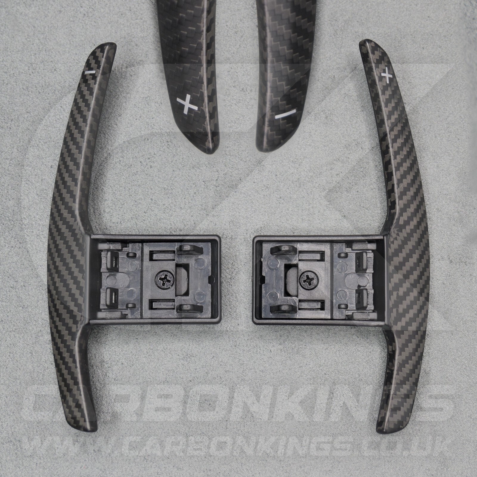 Satin Carbon Fibre Shifter Paddles for BMW M3 M4 M2 F80 F82 F87 M5 M6 X5M X6M M