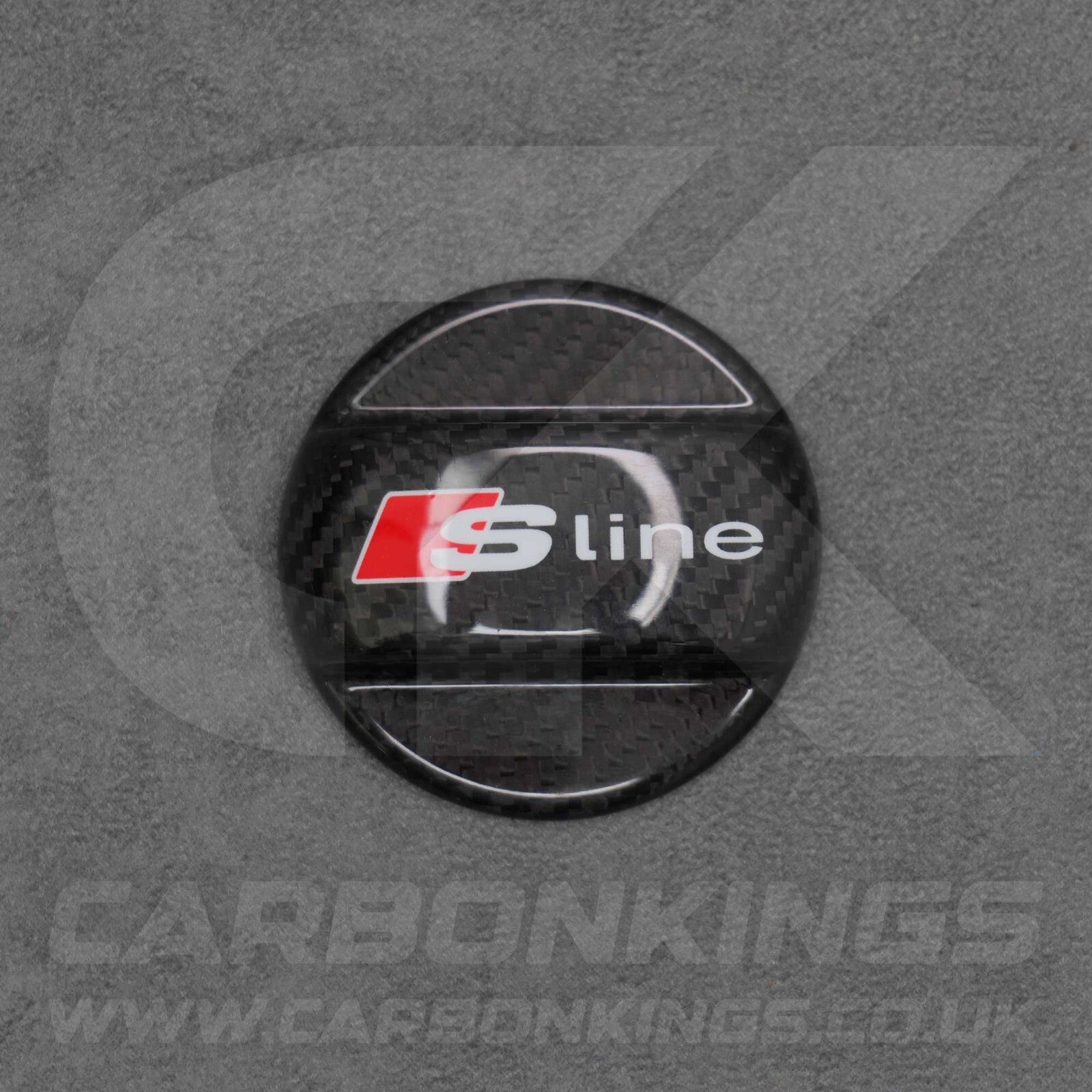 Audi S Line Genuine Carbon Fibre Fuel Cap Cover S1 S3 S4 S5 S6 A1 A3 A4 A5 A6 A7