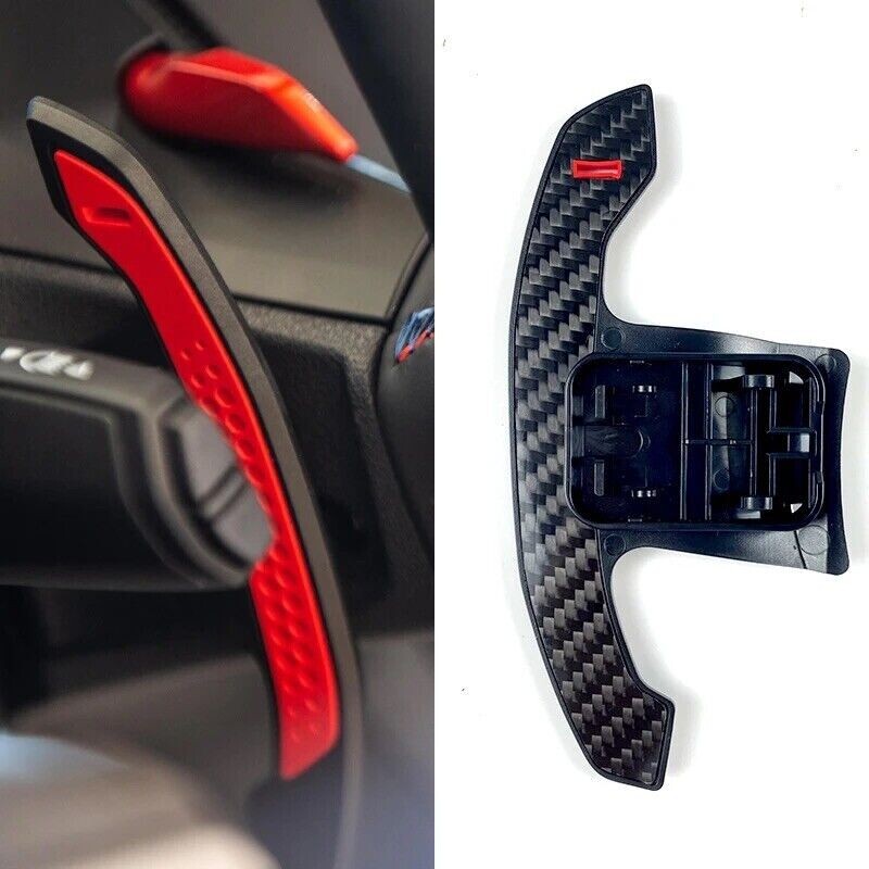BMW Genuine Carbon Fibre & Blue Gear Shifter Paddles F80 M3 F82 M4 M2 G30 F30 +