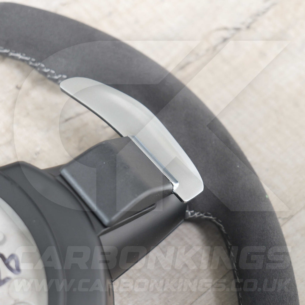 BMW Alcantara M Sport White Steering Wheel 1 2 3 4 X1 X3 X4 X5 X6 M2 M3 M4 F80 +