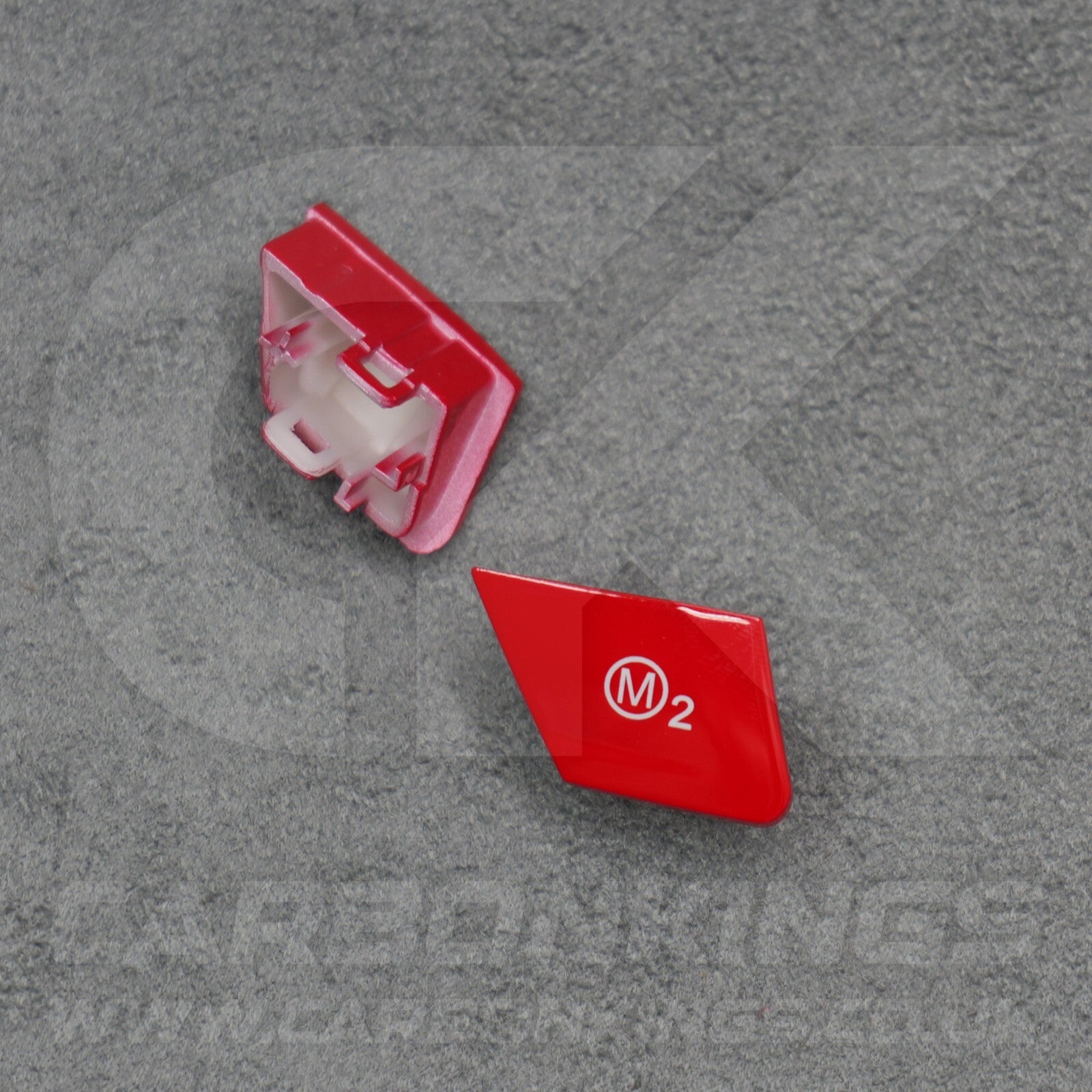 BMW Red M1 & M2 Buttons Set for M2 M3 M4 M5 M6 X5M X6M F80 F82 F83 F85 F87 F10