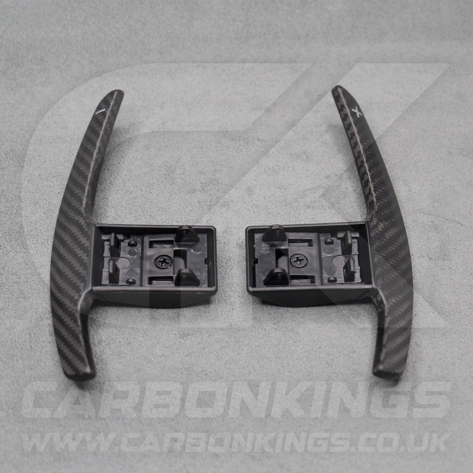 Satin Carbon Fibre Shifter Paddles for BMW M3 M4 M2 F80 F82 F87 M5 M6 X5M X6M M