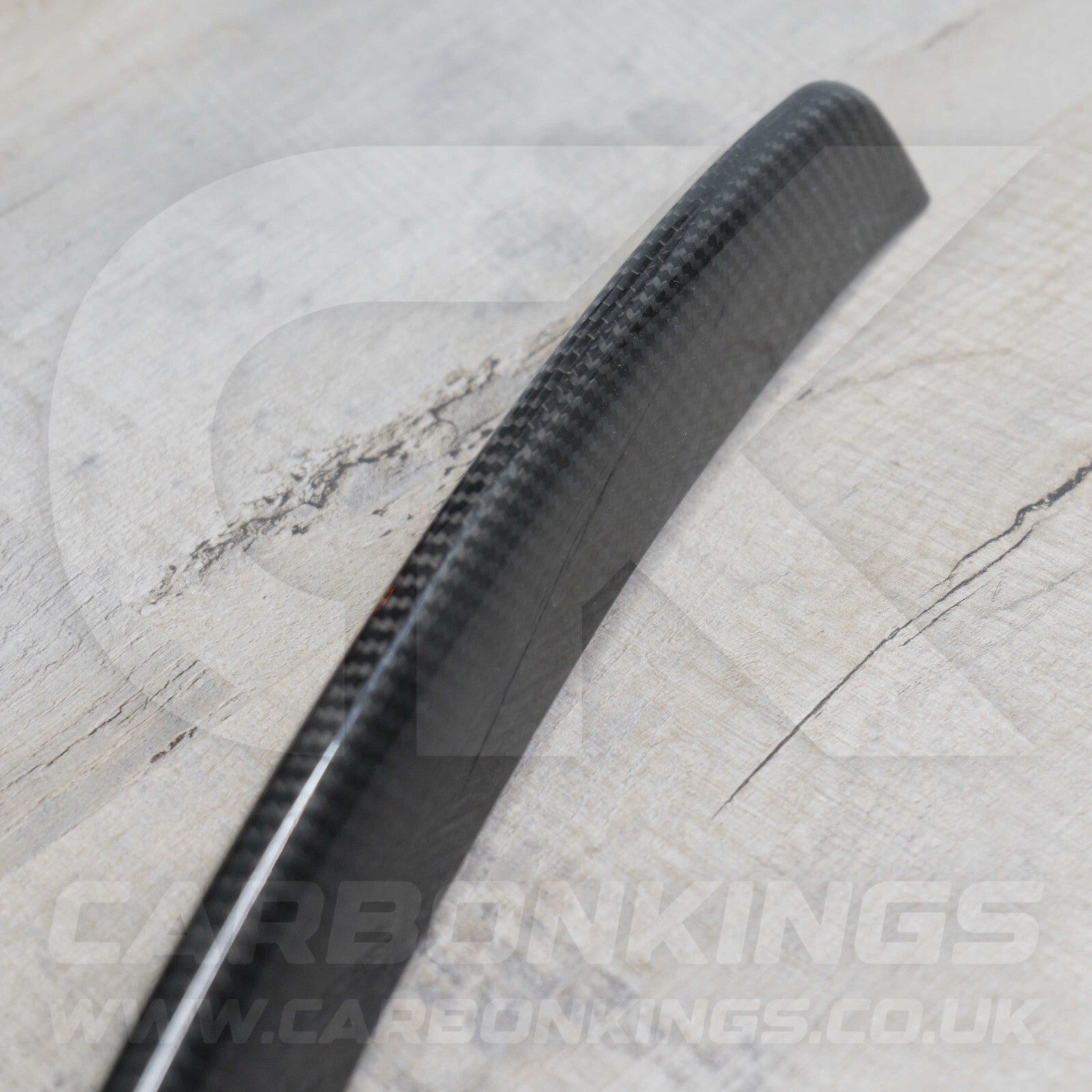 Alfa Romeo Giulia Quadrifoglio Real Carbon Fibre V Shield Grill Frame Cover Trim