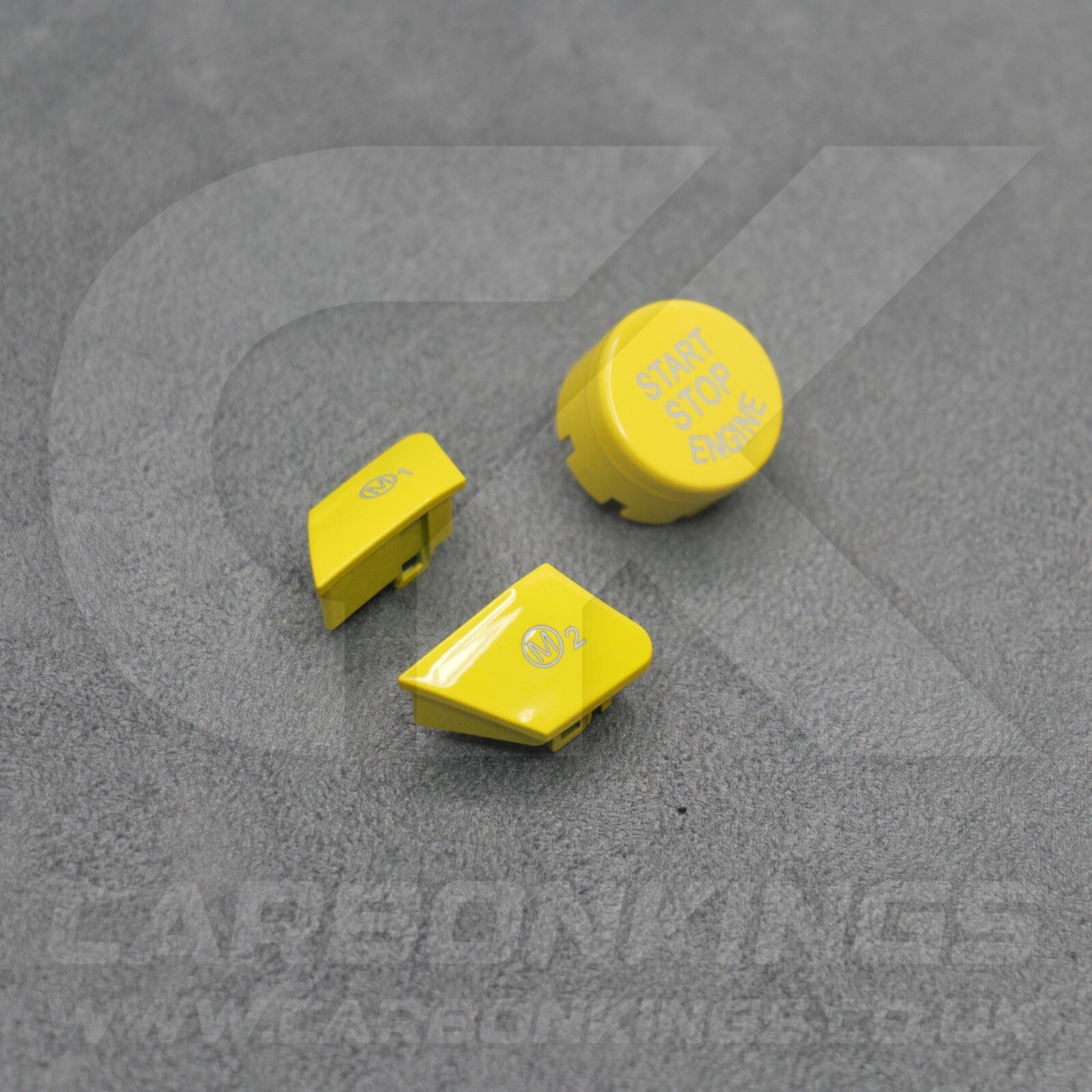 Yellow M1 M2 & Start Buttons Set for BMW M2 M3 M4 M5 M6 X5M F80 F82 F83 F85 F87