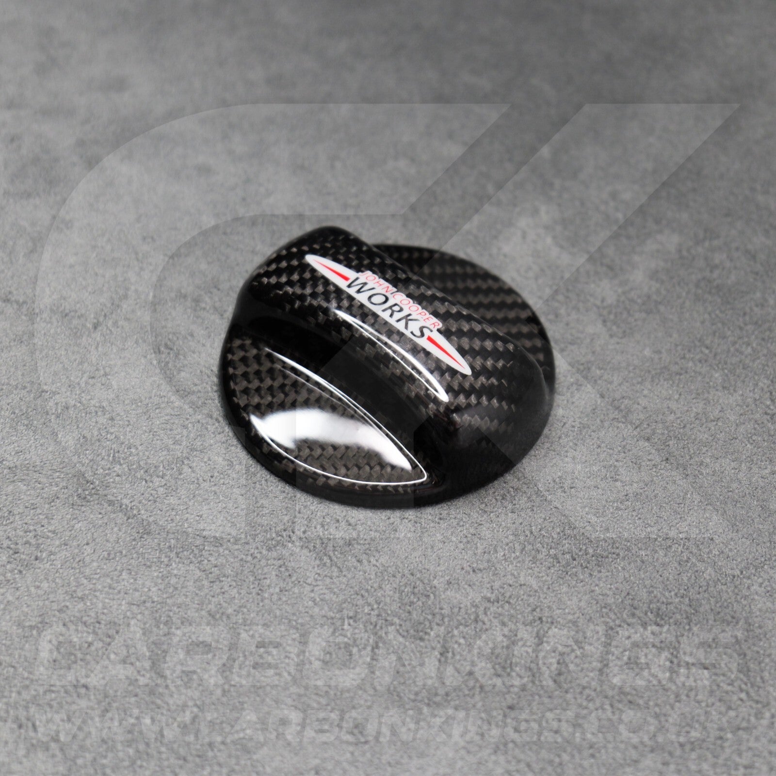 MINI Cooper JCW Genuine Carbon Fibre Fuel Filler Cap Cover R56 R55 R53 R52 R50 +
