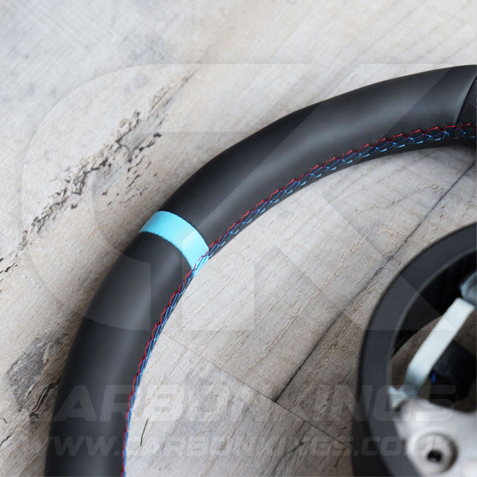 BMW Alcantara M Sport Blue Steering Wheel 1 2 3 4 X1 X3 X4 X5 X6 M2 M3 M4 F80 +