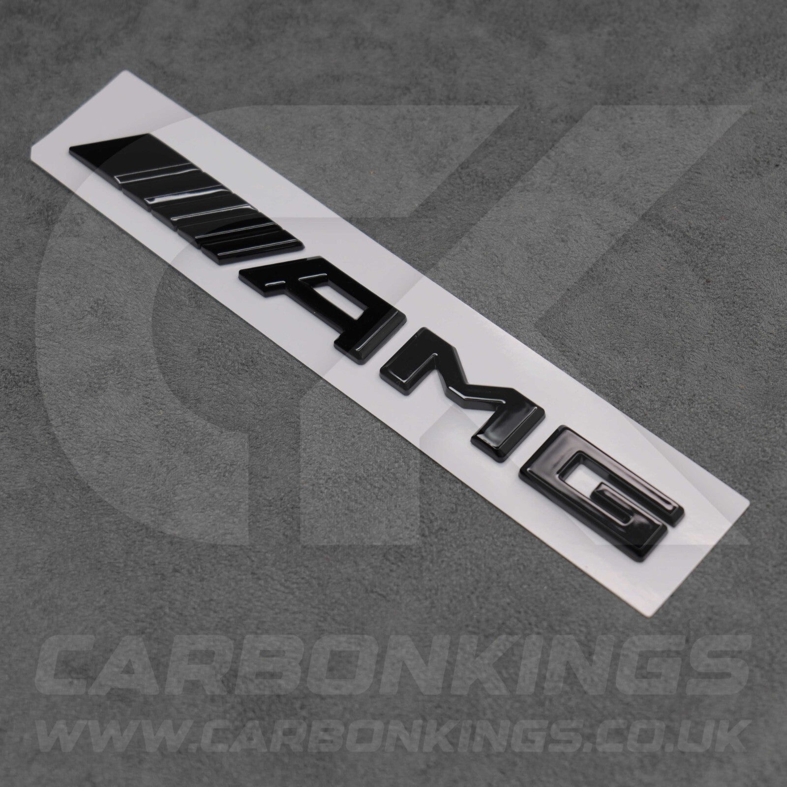Mercedes Gloss Black AMG Boot Badge Letters C43 C63 E43 E63 A35 A45 S43 S63 GLC