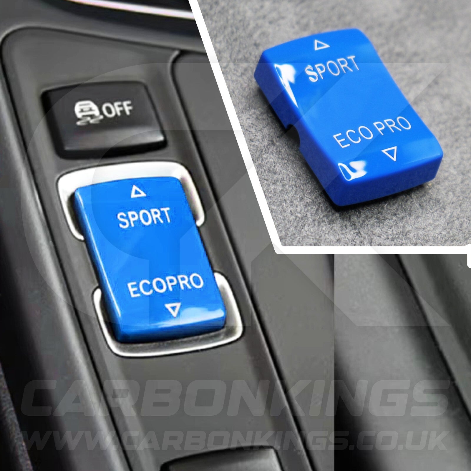 BMW Blue Sport / Eco Pro Centre Console Button F20 F21 F22 F30 F32 F33 F36 +