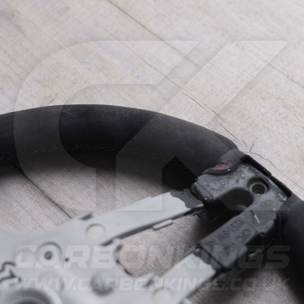 BMW Full Alcantara M Sport Suede Steering Wheel 3 4 X1 X3 X4 X5 X6 M2 M3 M4 F80