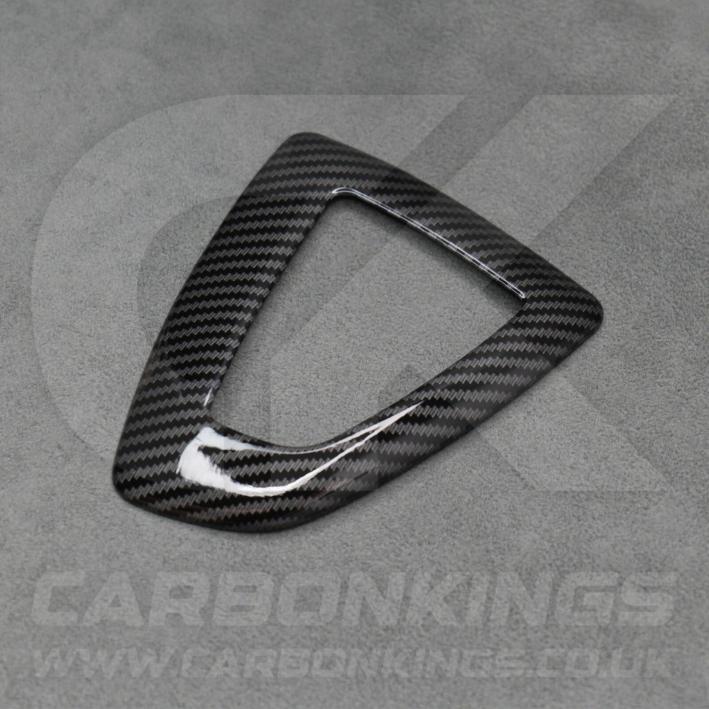 Carbon Fibre Style Gear Knob Surround BMW F20 F30 F34 M135i M140i M235i M240i