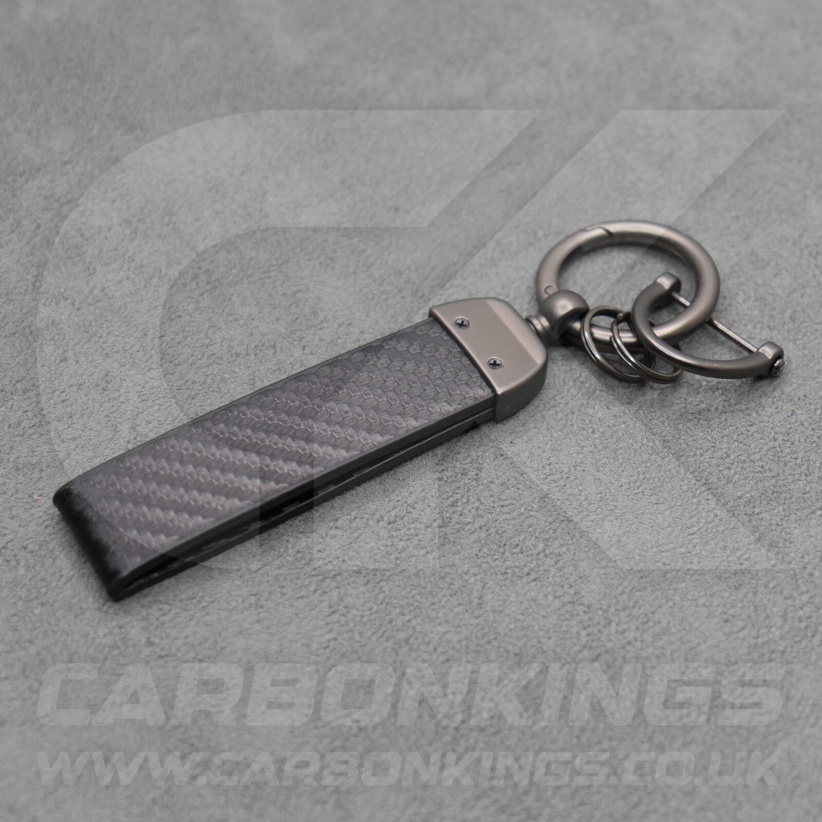 Mini JCW Carbon Fibre Key Ring Chain John Cooper Works Premium & Durable