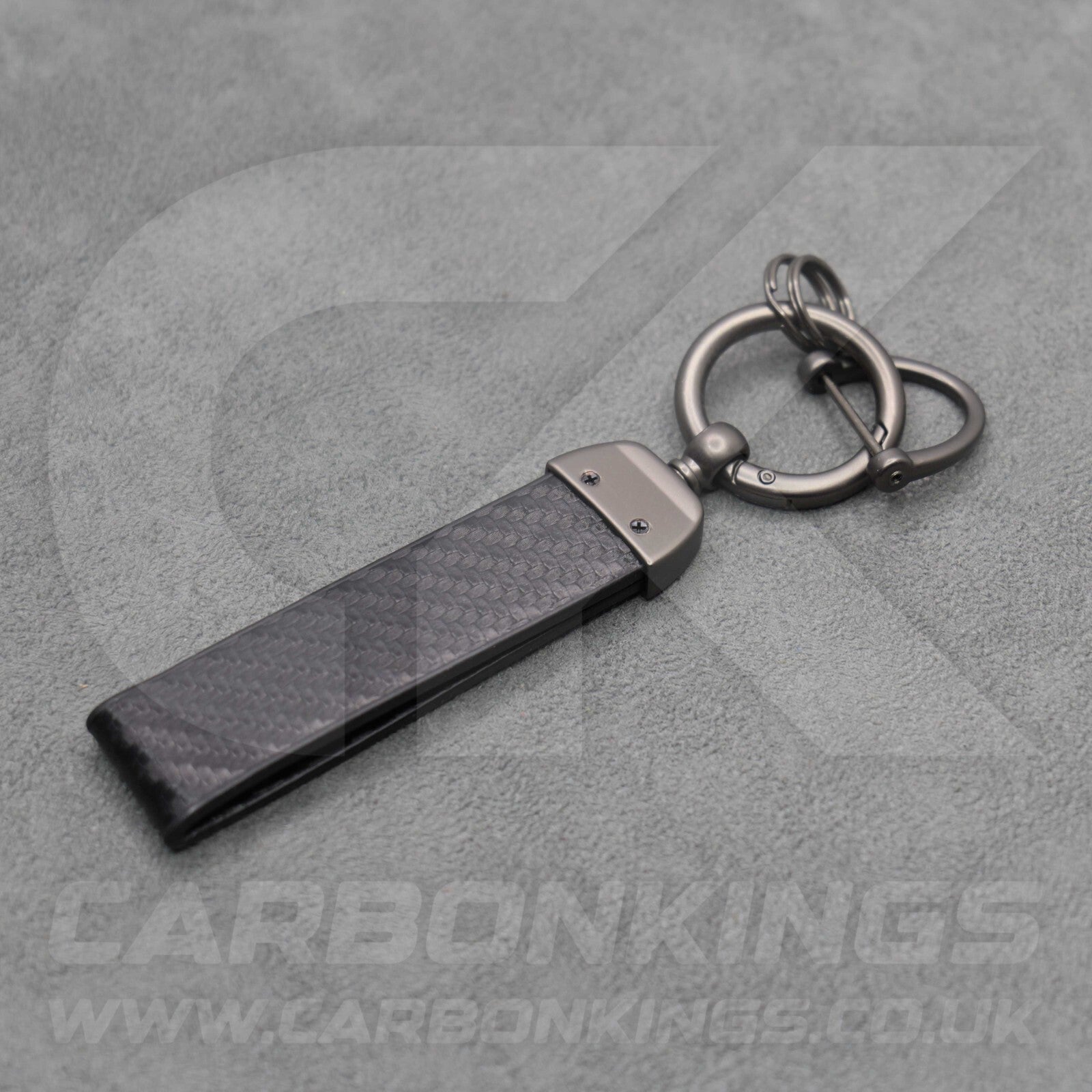 Mini JCW Carbon Fibre Key Ring Chain John Cooper Works Premium & Durable