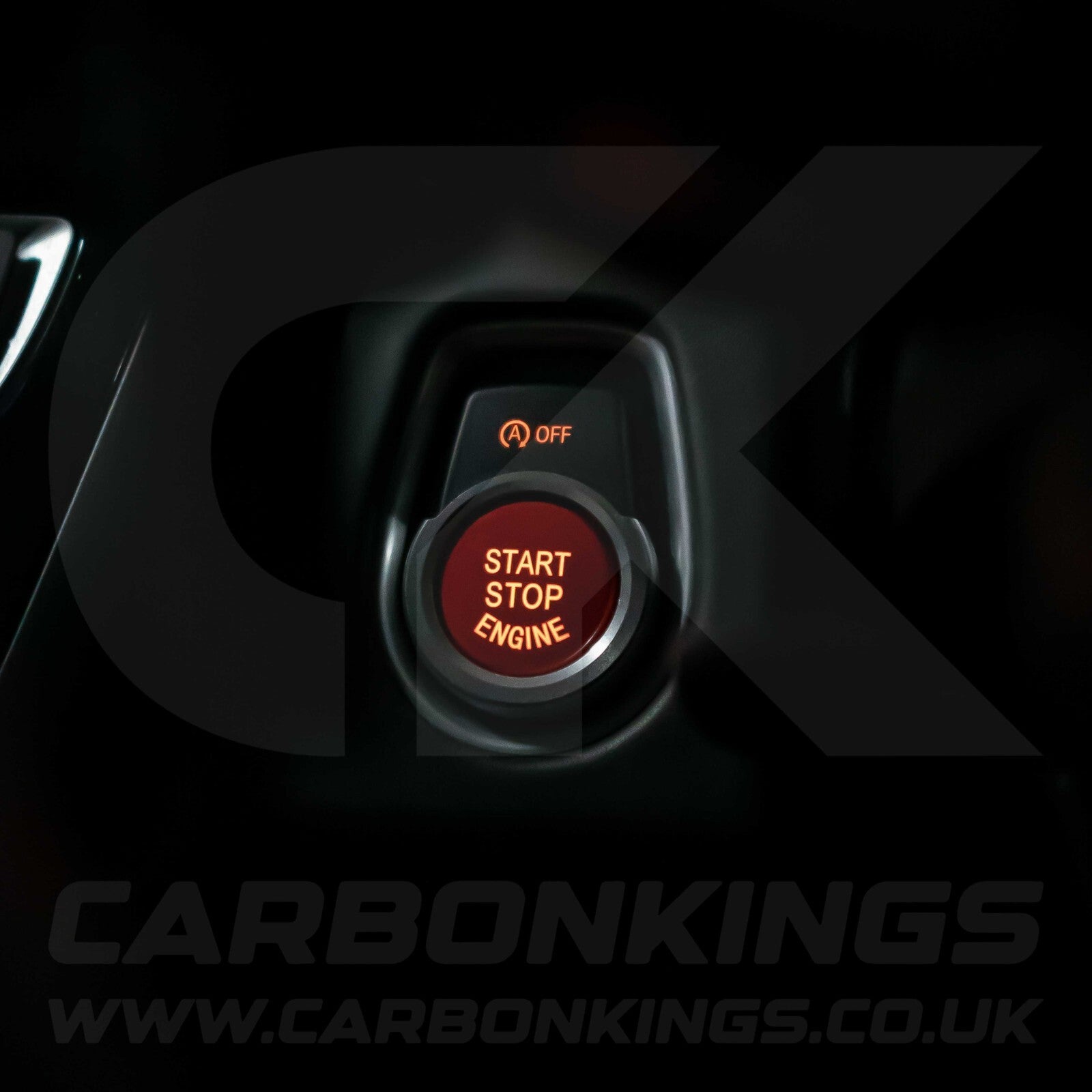 BMW Silver Engine Start Stop Button Trim F87 M2 F80 M3 M4 F30 1 2 3 4 5 Series +