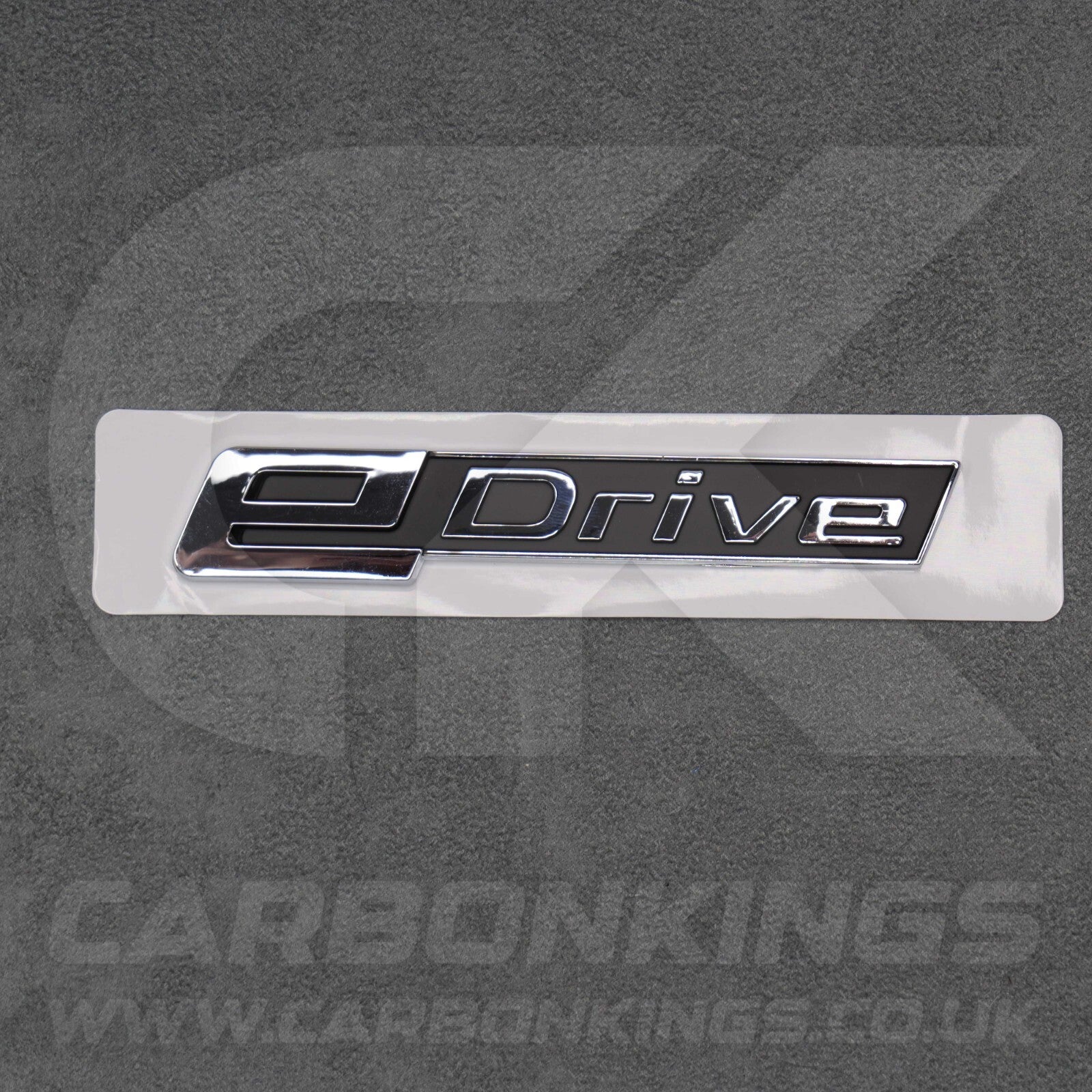 BMW Silver & Black eDrive Rear Emblem Boot Badge Logo BMW i3 i3s i8 iX Electric