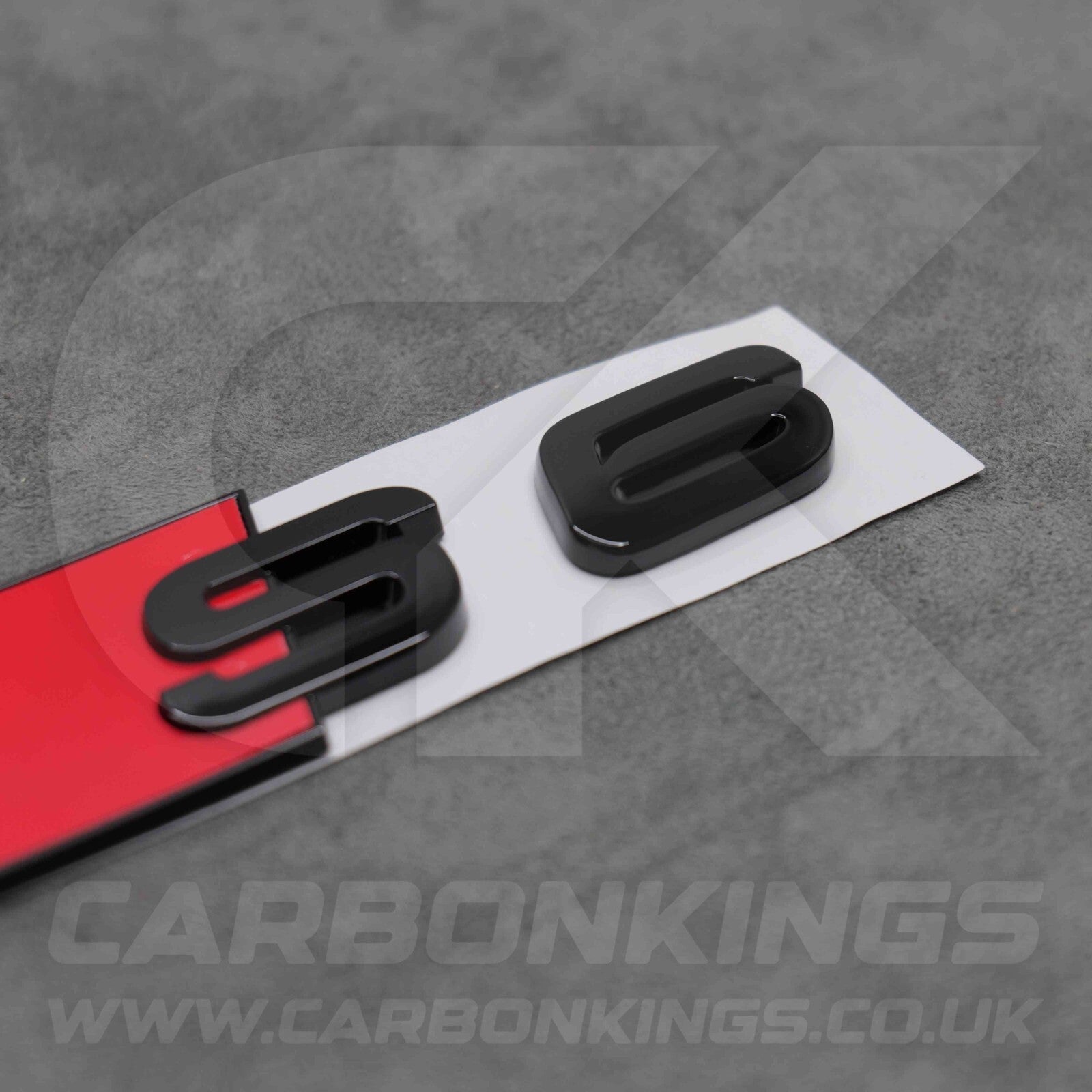 105 x 36mm Audi S6 Gloss Black Boot Rear Badge Letters Logo Emblem S 8L 8P 8V 8Y
