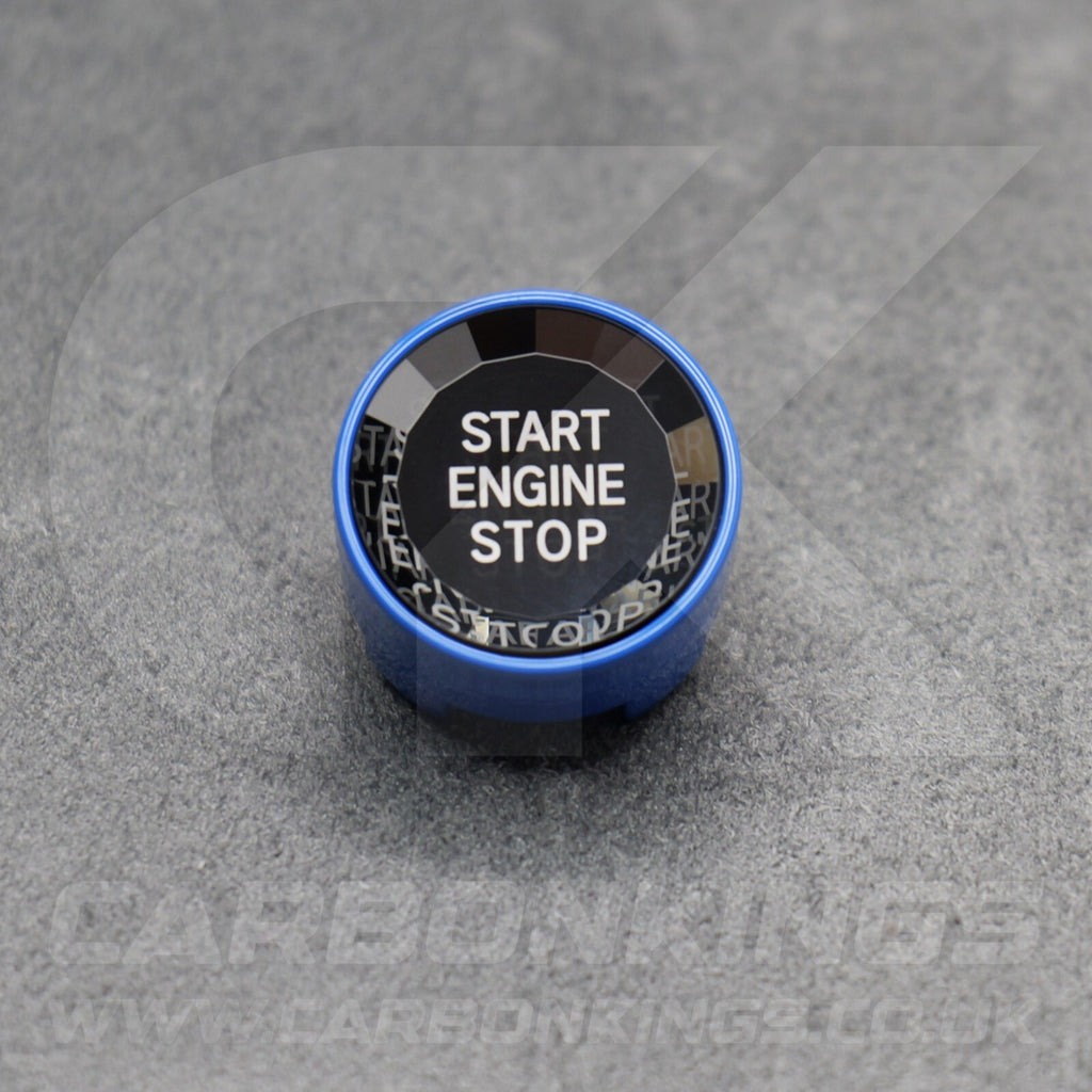 BMW Blue Crystal Start Stop Button M2 M3 M4 M5 M6 M140i G30 F80 F82 F30 F85 F87