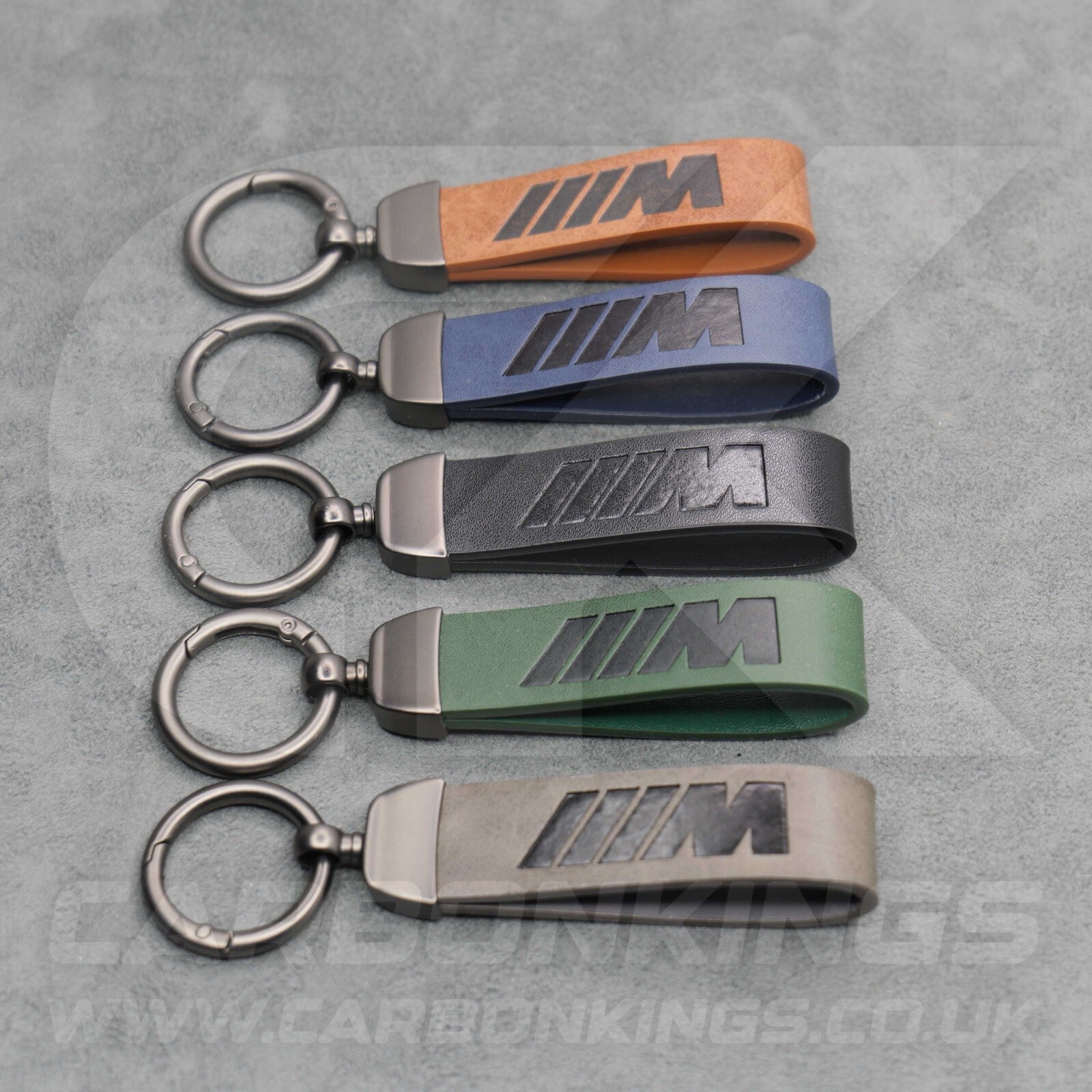 BMW M Leather Key Ring Chain Car Keys M2 M3 M4 M5 M6 M8 X2 X3 X4 X5 X6 X7