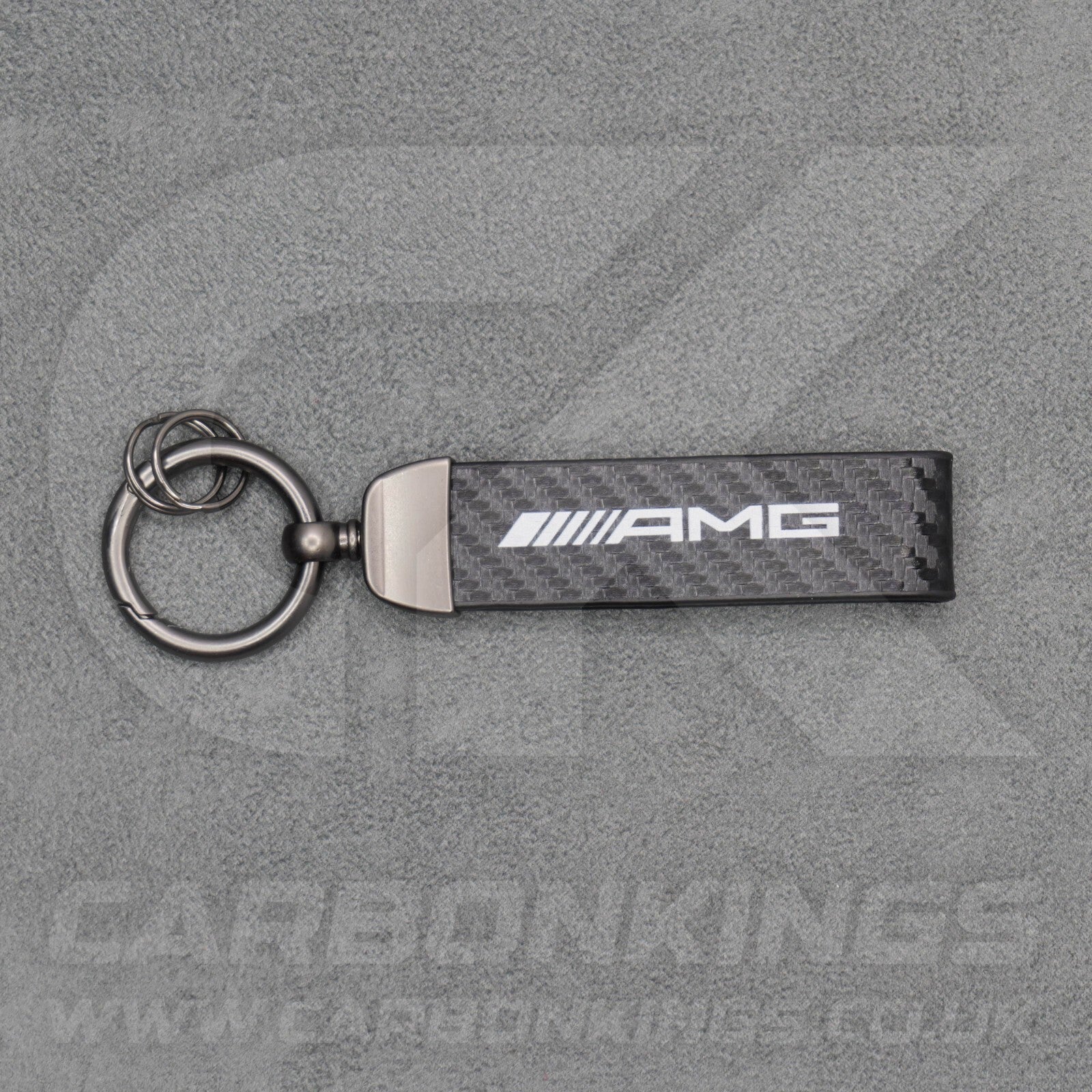 Mercedes AMG Carbon Fibre Key Ring Chain Premium Durable C63 C43 A45 E63 S63 A35