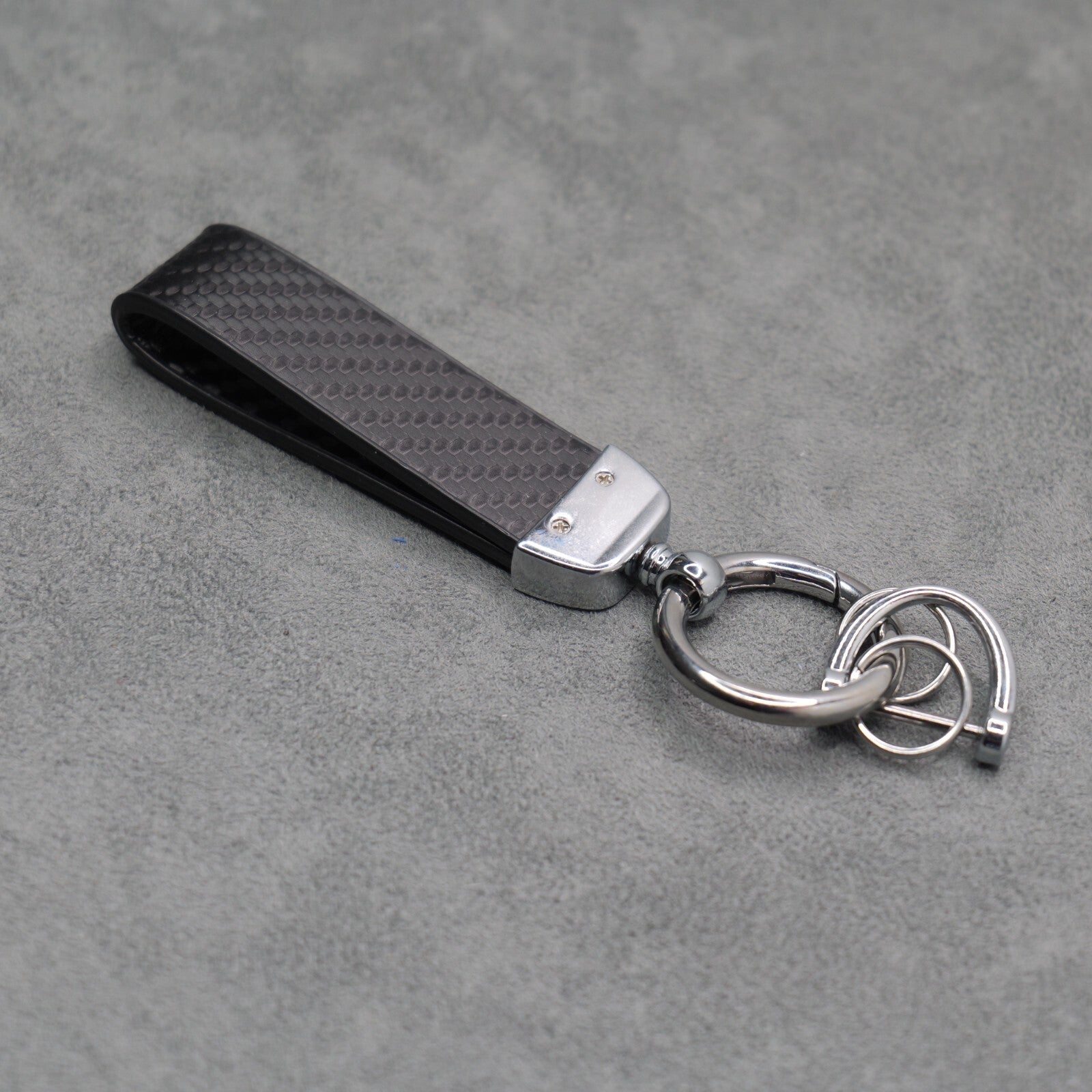 Mercedes AMG Carbon Fibre Key Ring Chain Premium Durable C63 C43 A45 E63 S63 A35