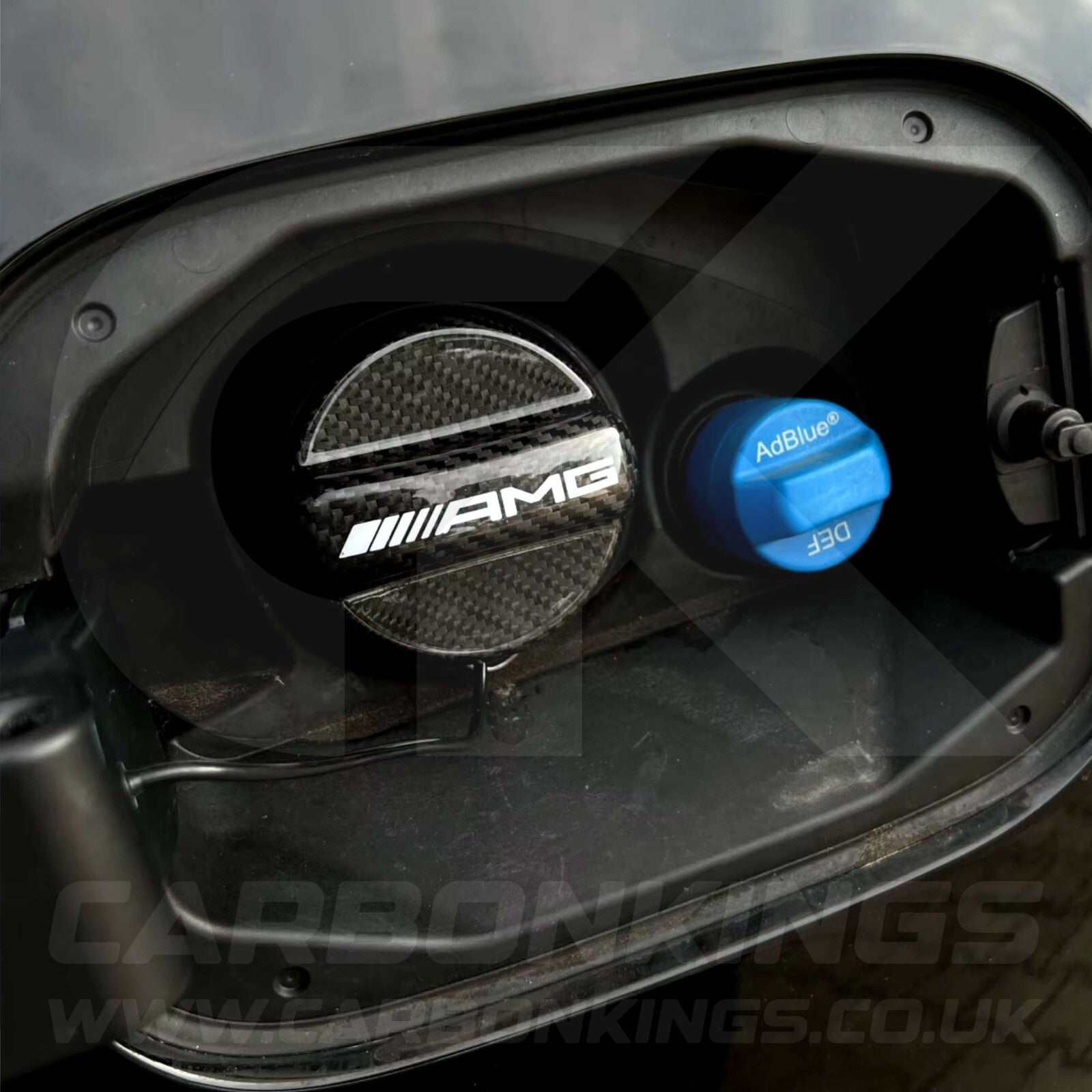 Mercedes AMG Genuine Carbon Fibre Fuel Cap Cover W204 W205 W201 A B C E S Class